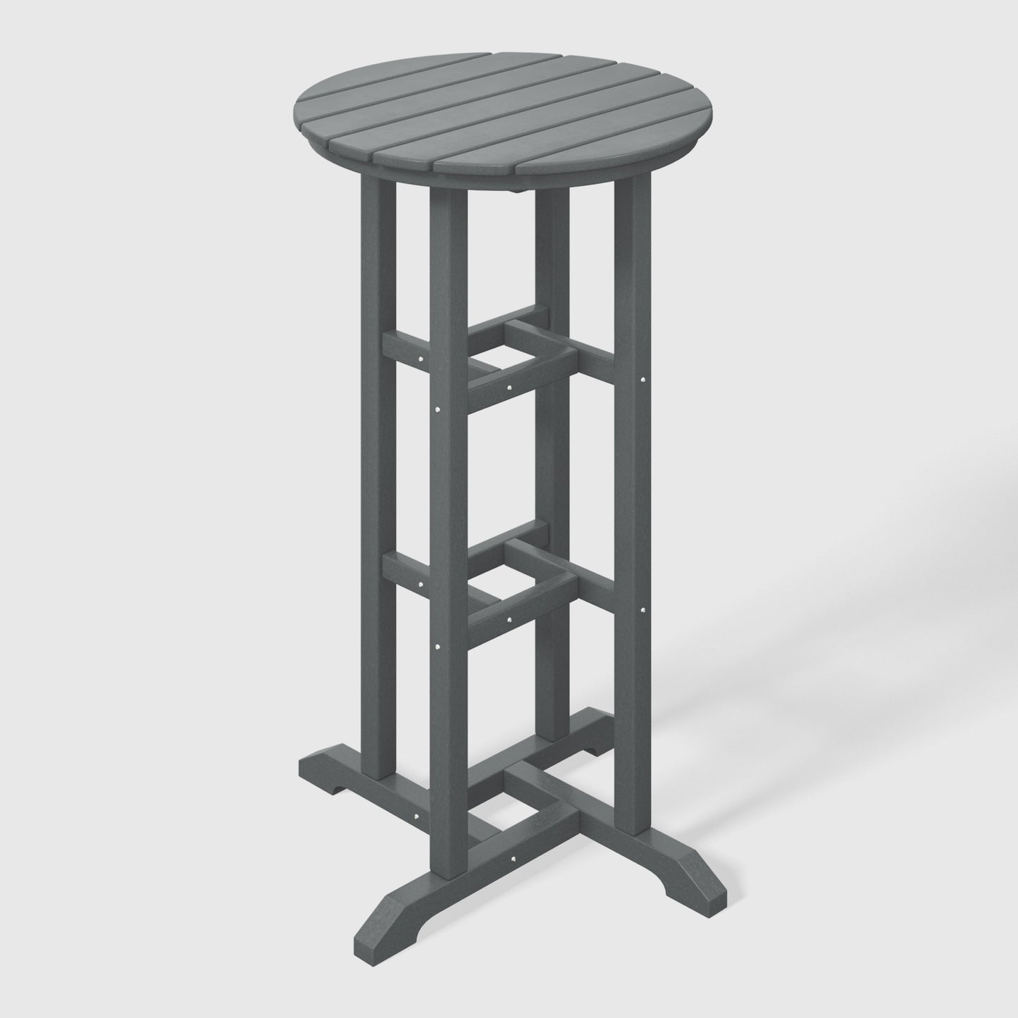 Stockholm All-Weather Outdoor Round Bar Bistro Table (42" Height) Seahawk Designs Patio Bar Tables