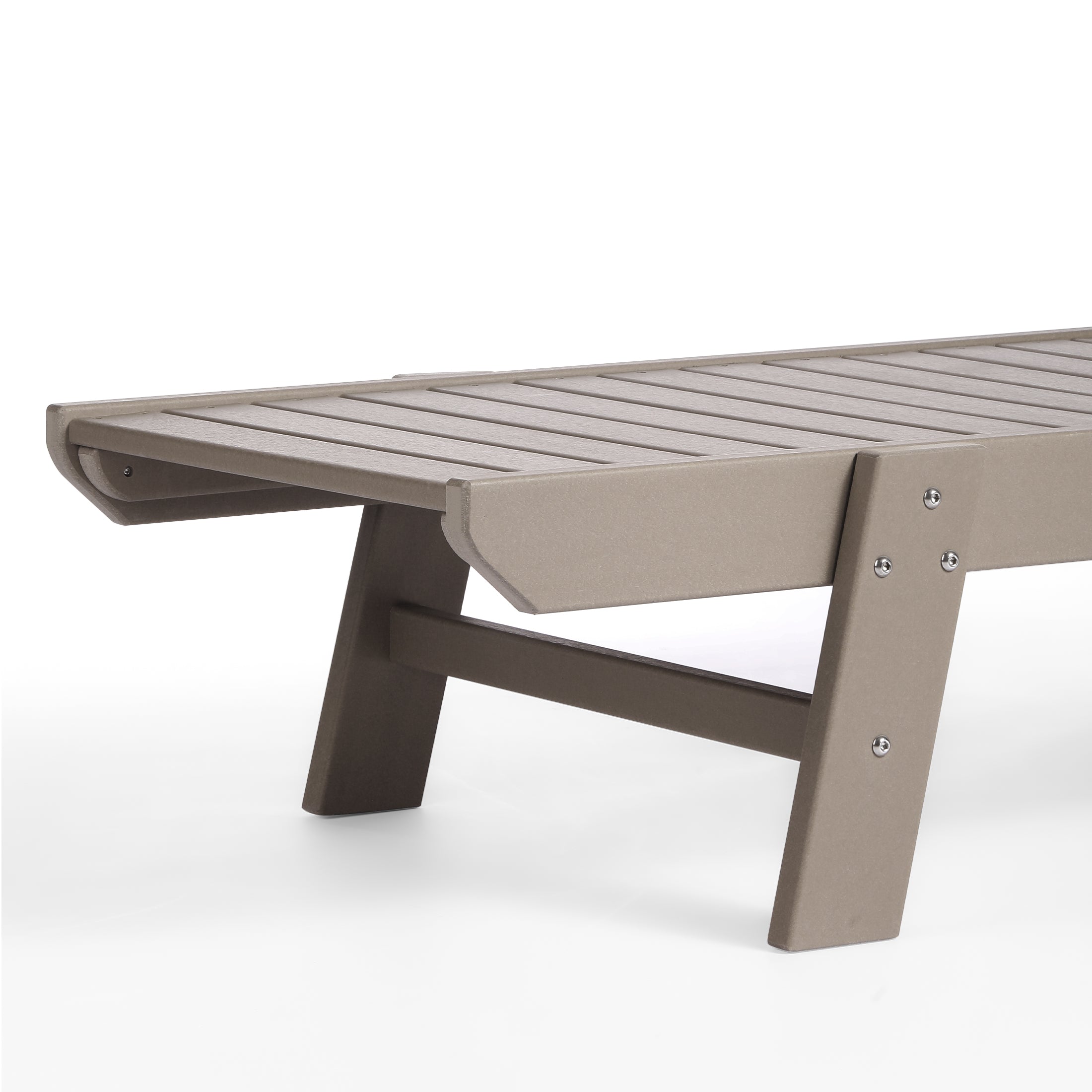 Santa Monica All-Weather Outdoor Reclining Sun Lounger with Arm Rests Seahawk Designs Patio Chaise Lounges
