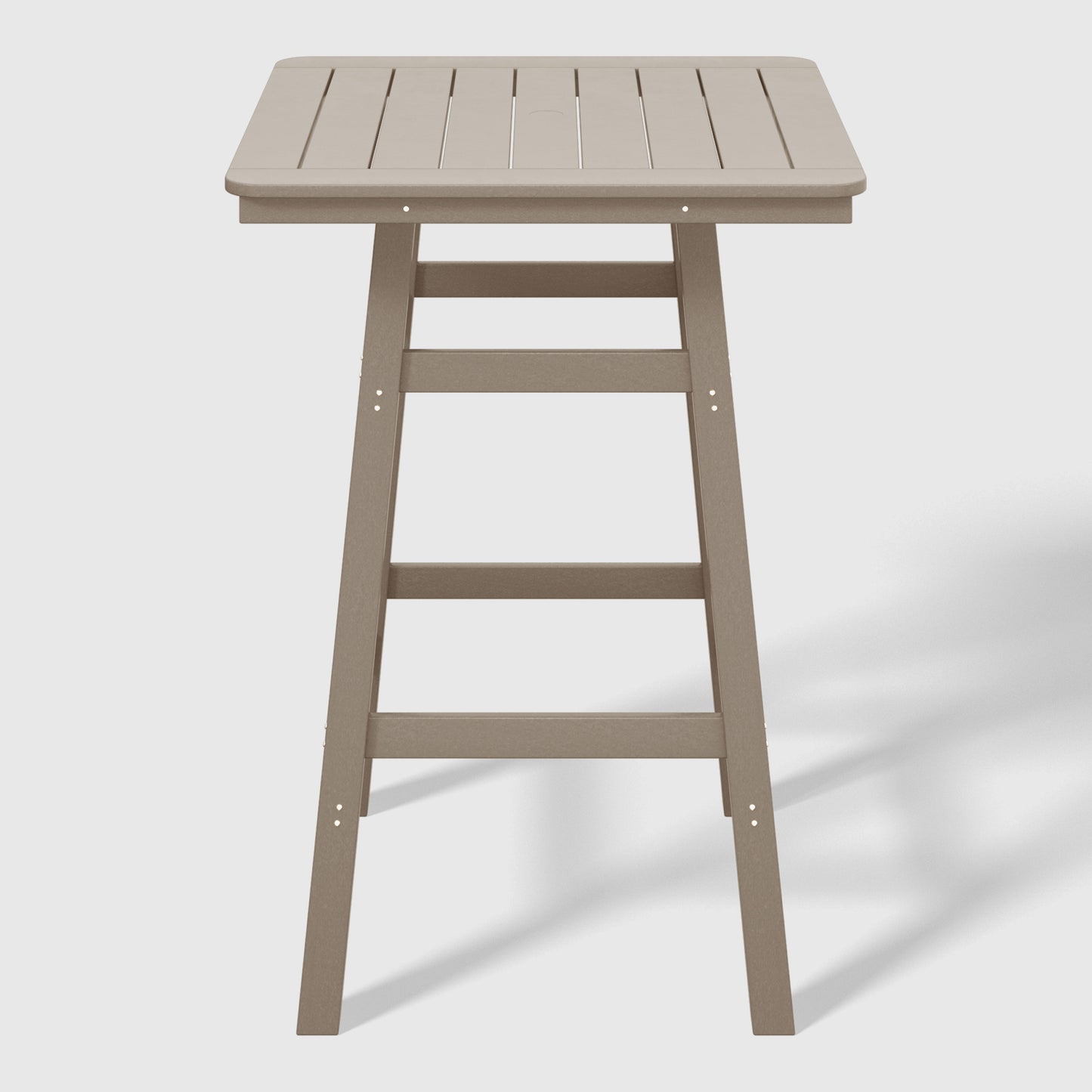 Stockholm All-Weather Outdoor 30" Square Bar Table (42" Height) Seahawk Designs Patio Bar Tables
