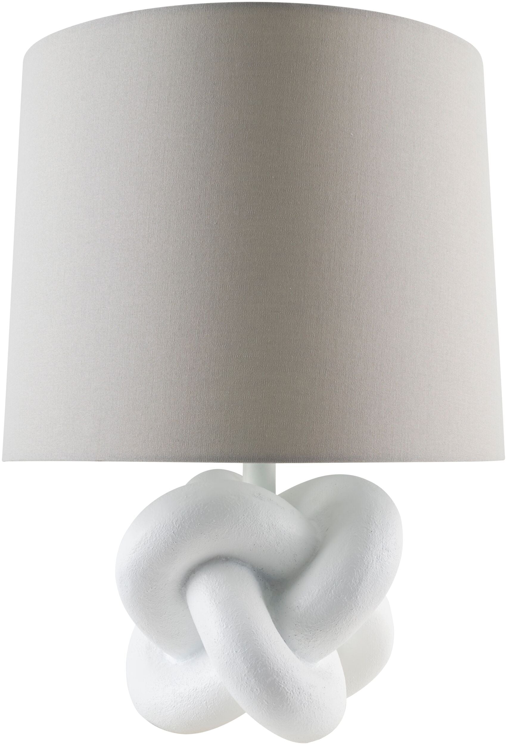 Burkina Accent Table Lamp — White