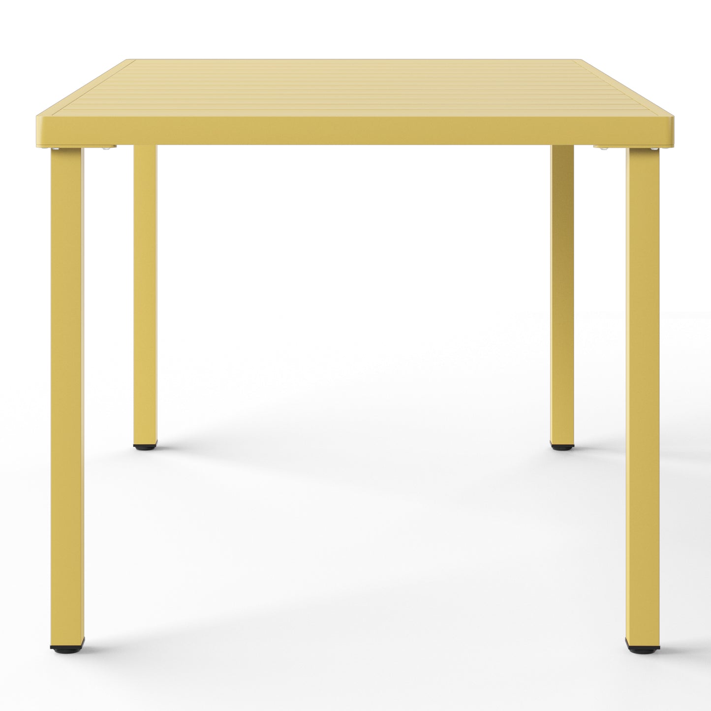 Polyform 59" x 35.4" Steel Rectangular Dining Table Seahawk Designs Patio Dining Tables