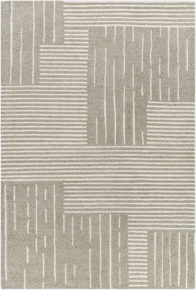 Brook Handmade Rug — Ivory/Taupe