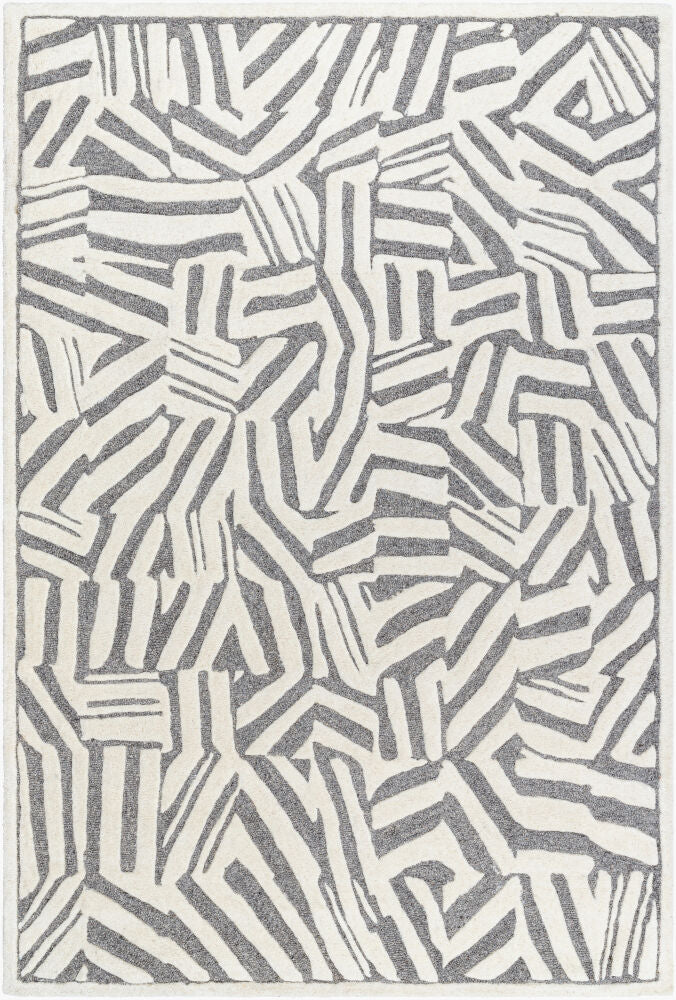 Brook Handmade Rug — Cream/Taupe