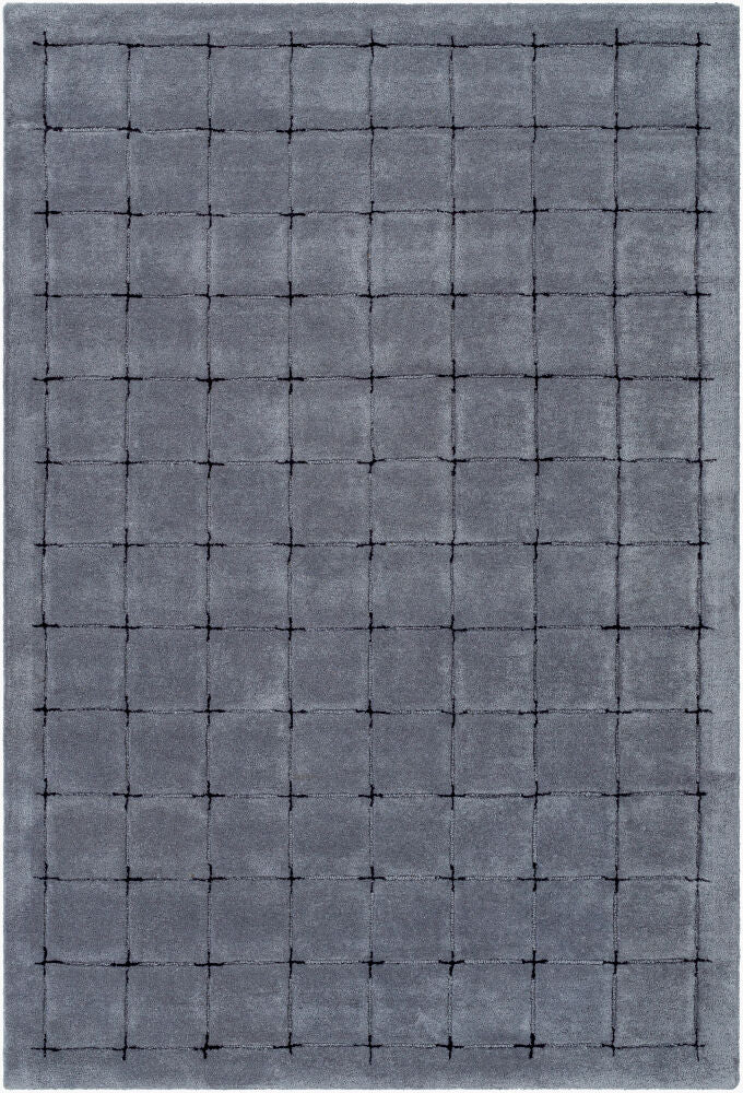 Brook Handmade Rug — Black/Charcoal