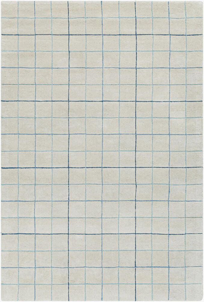 Brook Handmade Rug — Blue/Dark Blue