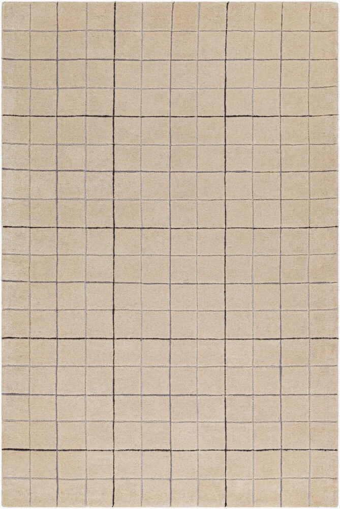 Brook Handmade Rug — Black/Gray