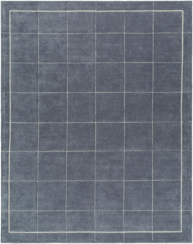 Brook Handmade Rug — Charcoal/Oatmeal