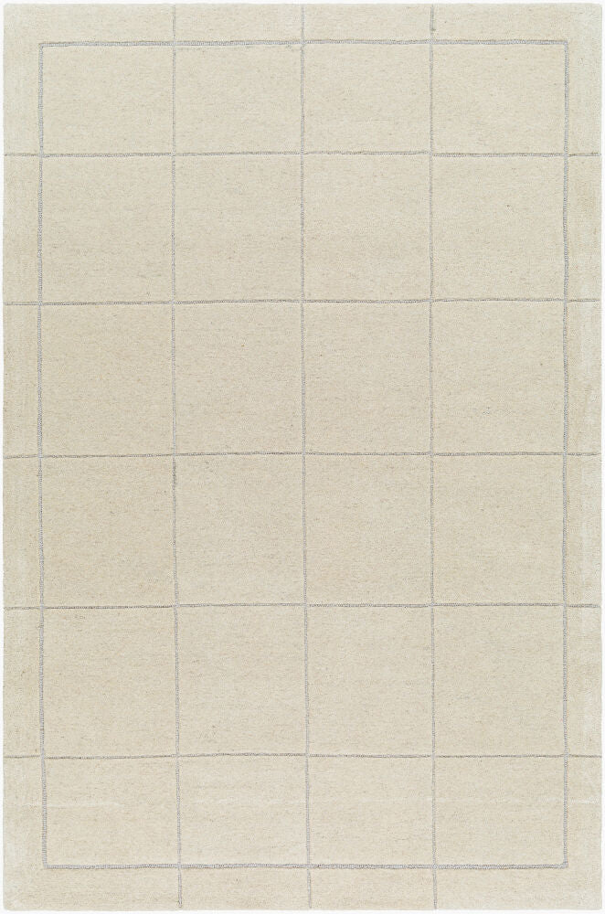 Brook Handmade Rug — Light Beige/Medium Gray