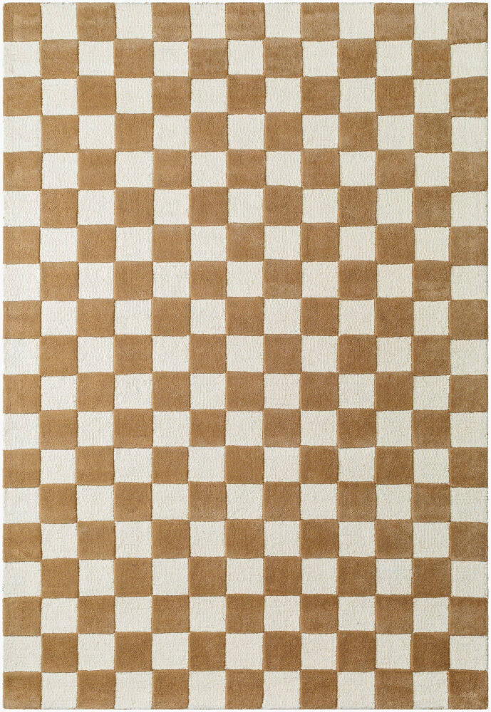 Brook Handmade Rug — Brown/Cream