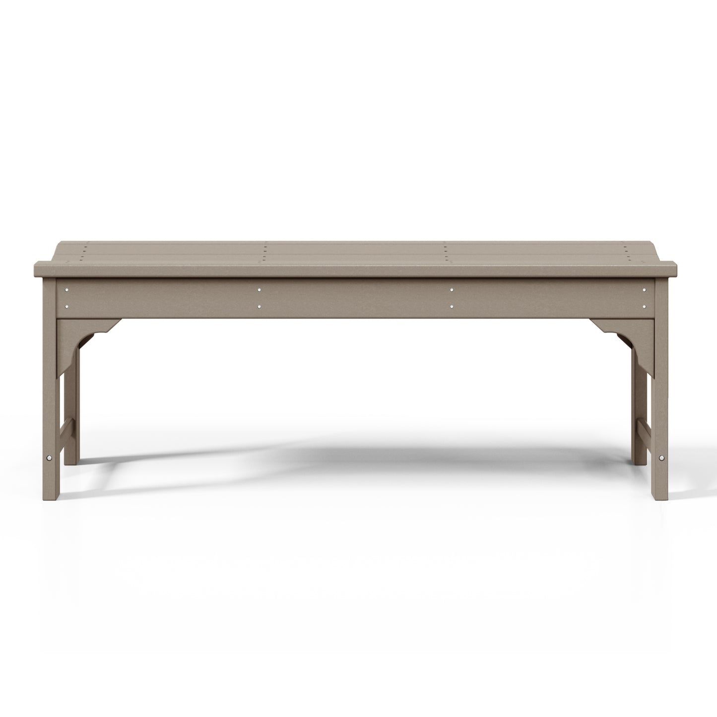 Concord All-Weather Outdoor Garden Backless Bench (46" Wide) Seahawk Designs Patio Benches