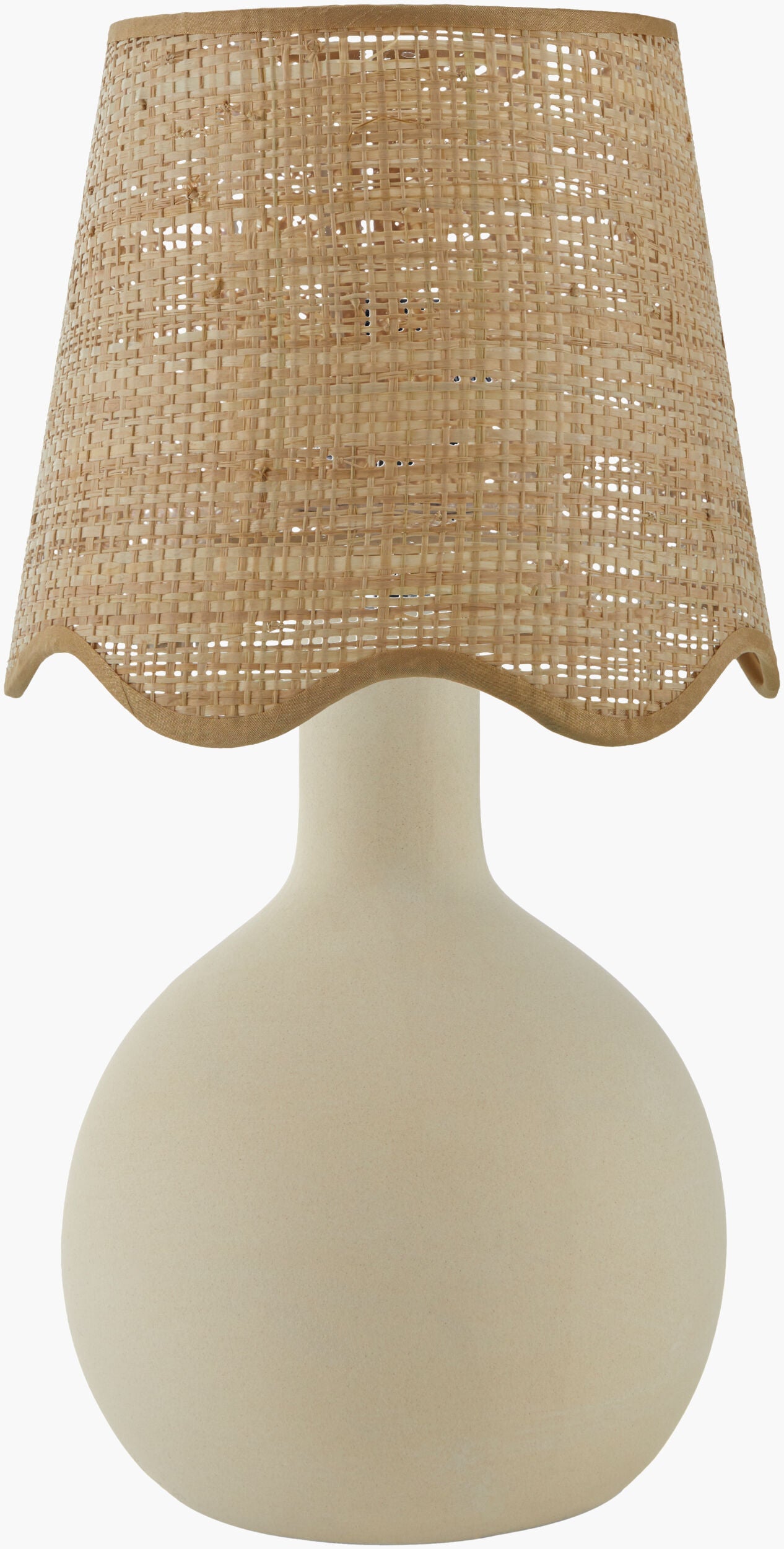 Balbao Accent Table Lamp — Cream