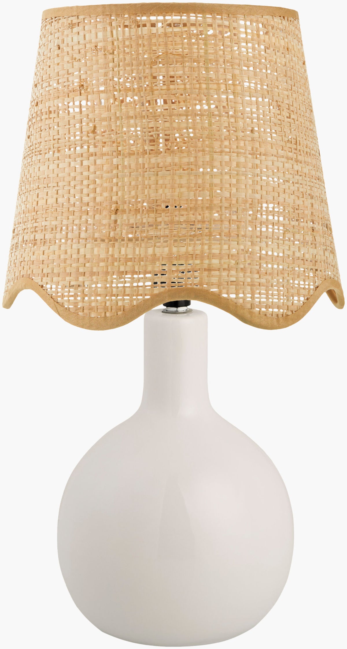 Balbao Accent Table Lamp — White