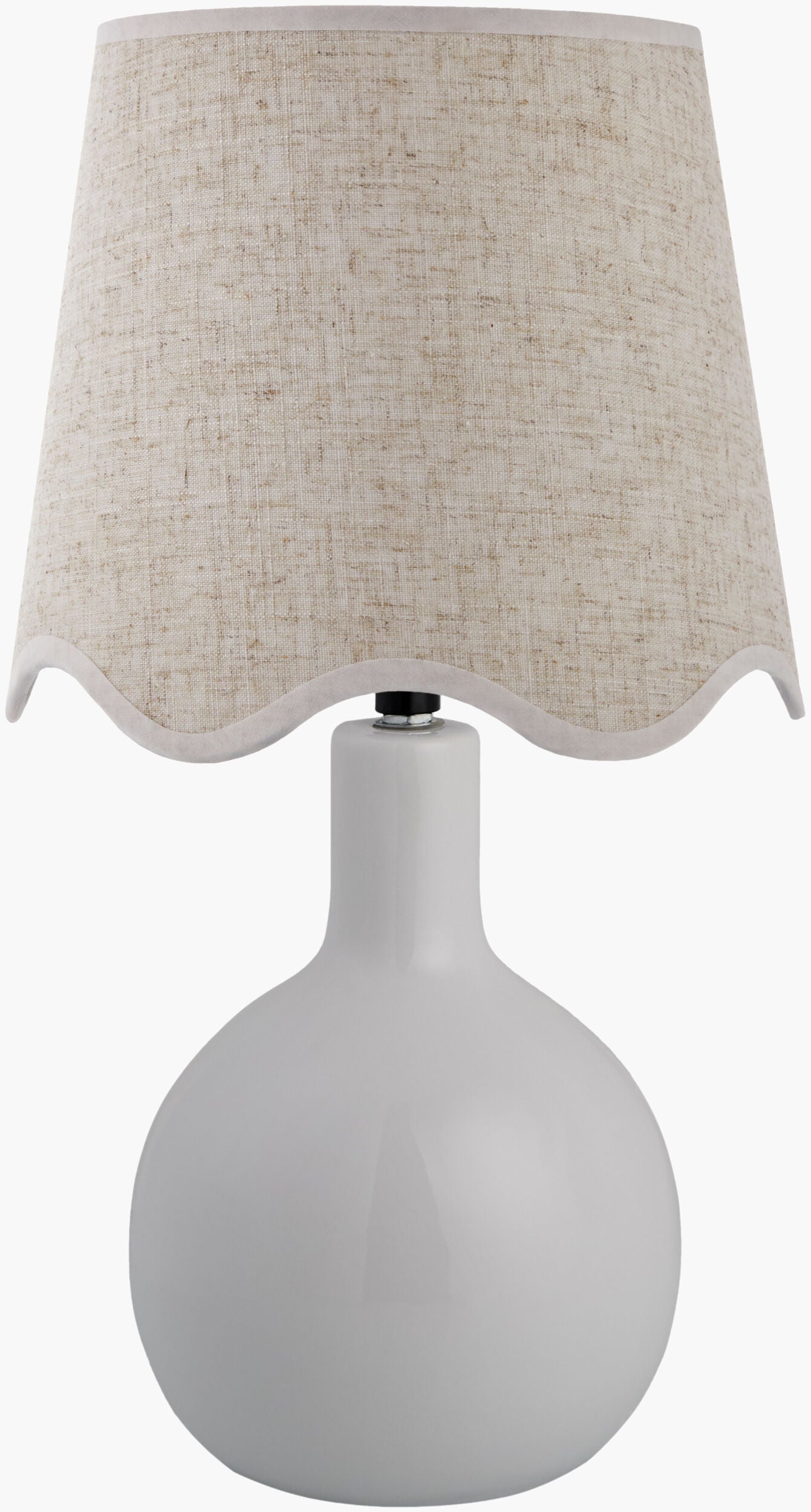 Balbao Accent Table Lamp — White