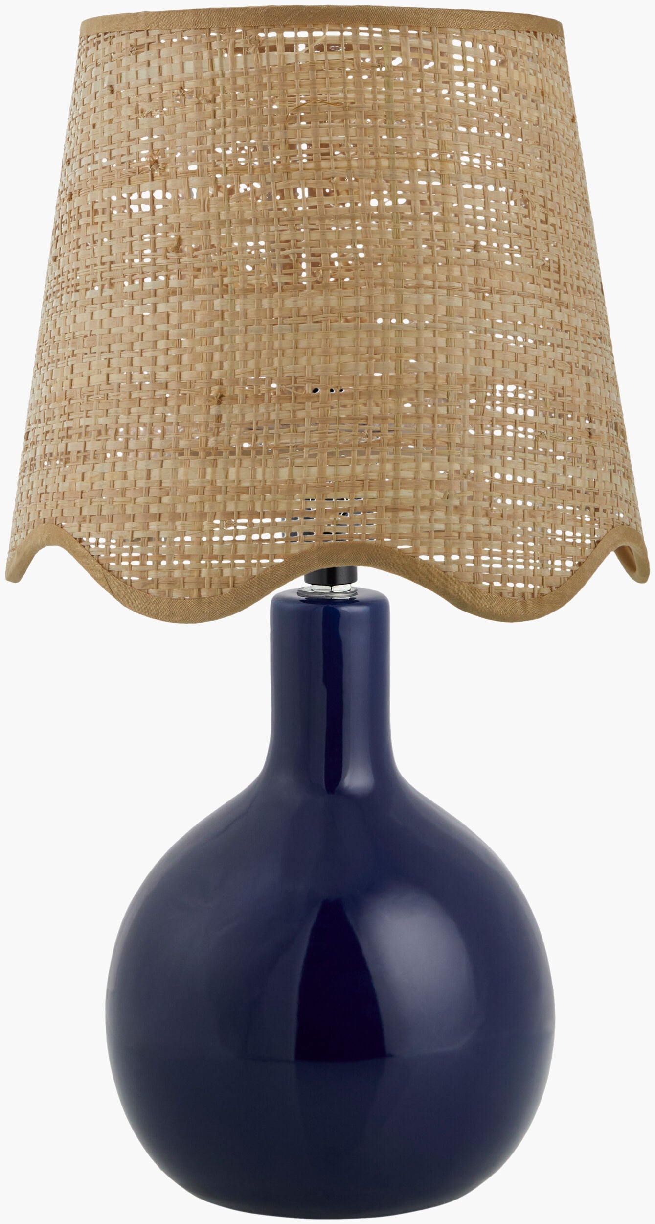 Balbao Accent Table Lamp — Dark Blue