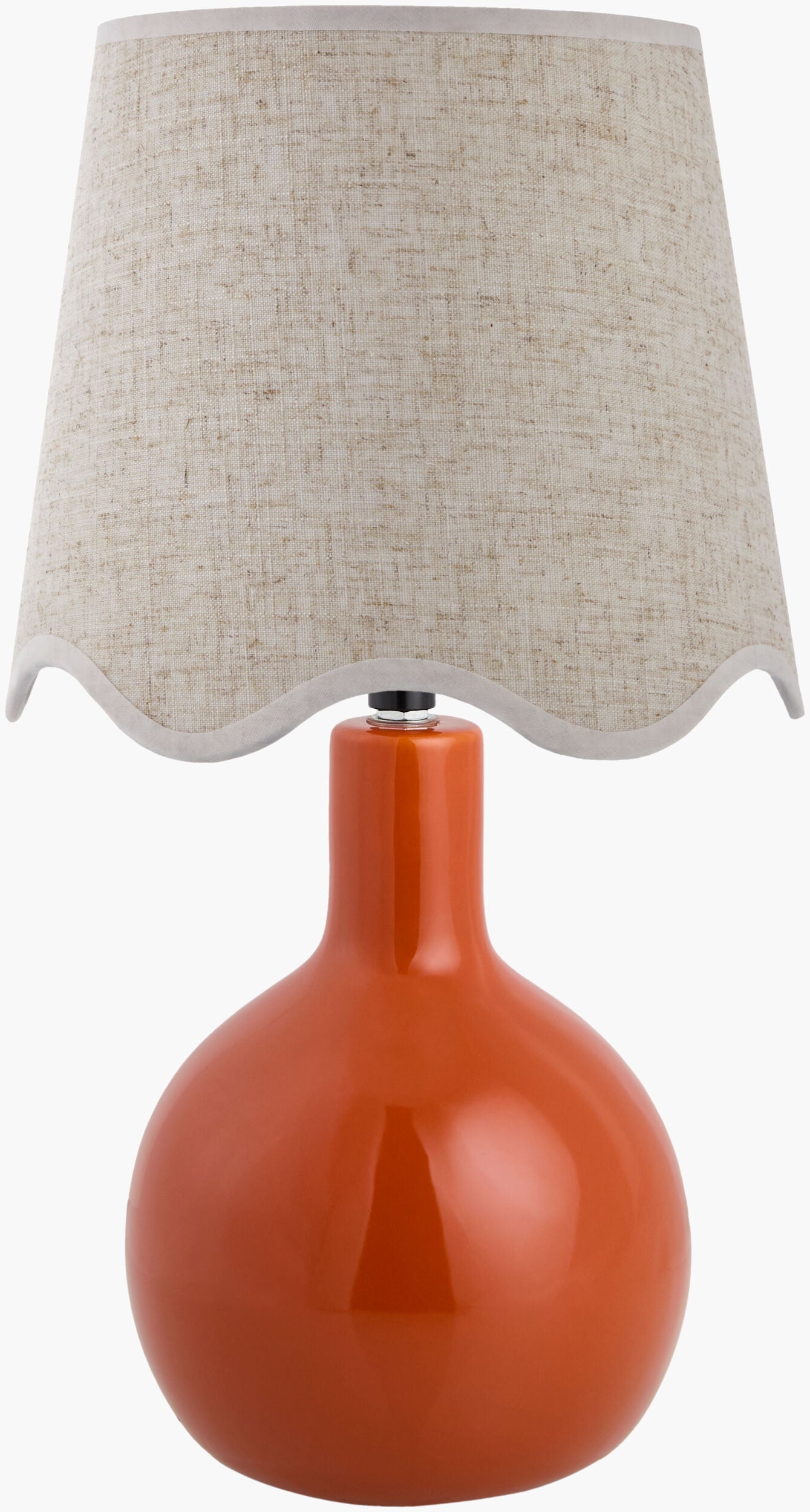 Balbao Accent Table Lamp — Red