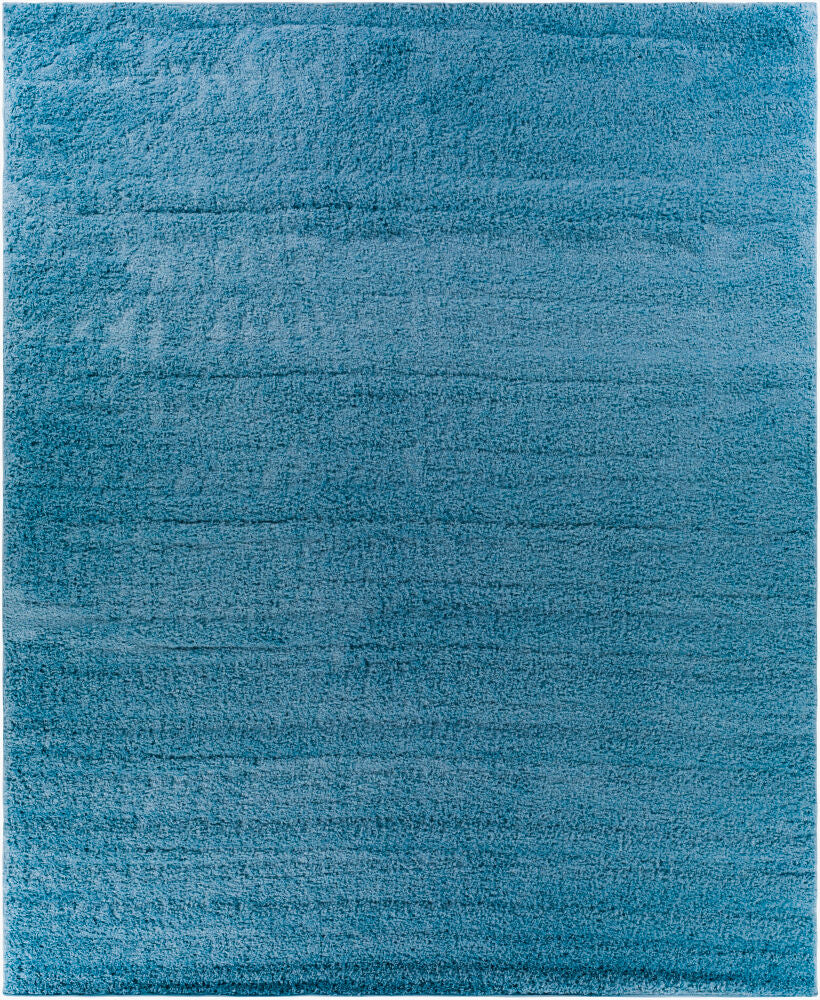 Bliss Shag Machine Woven Rug — Pale Blue