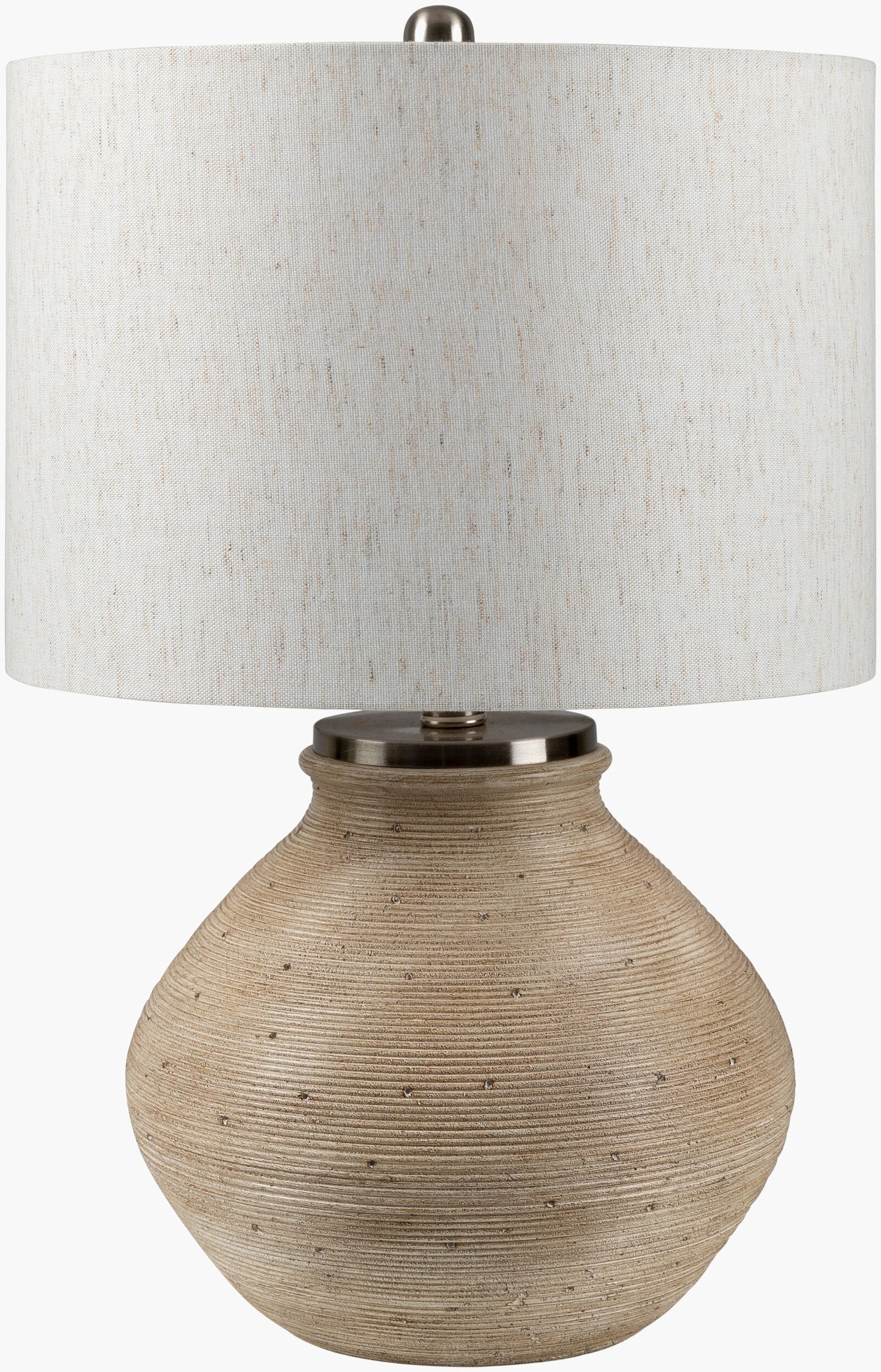 Brillo Accent Table Lamp — Beige
