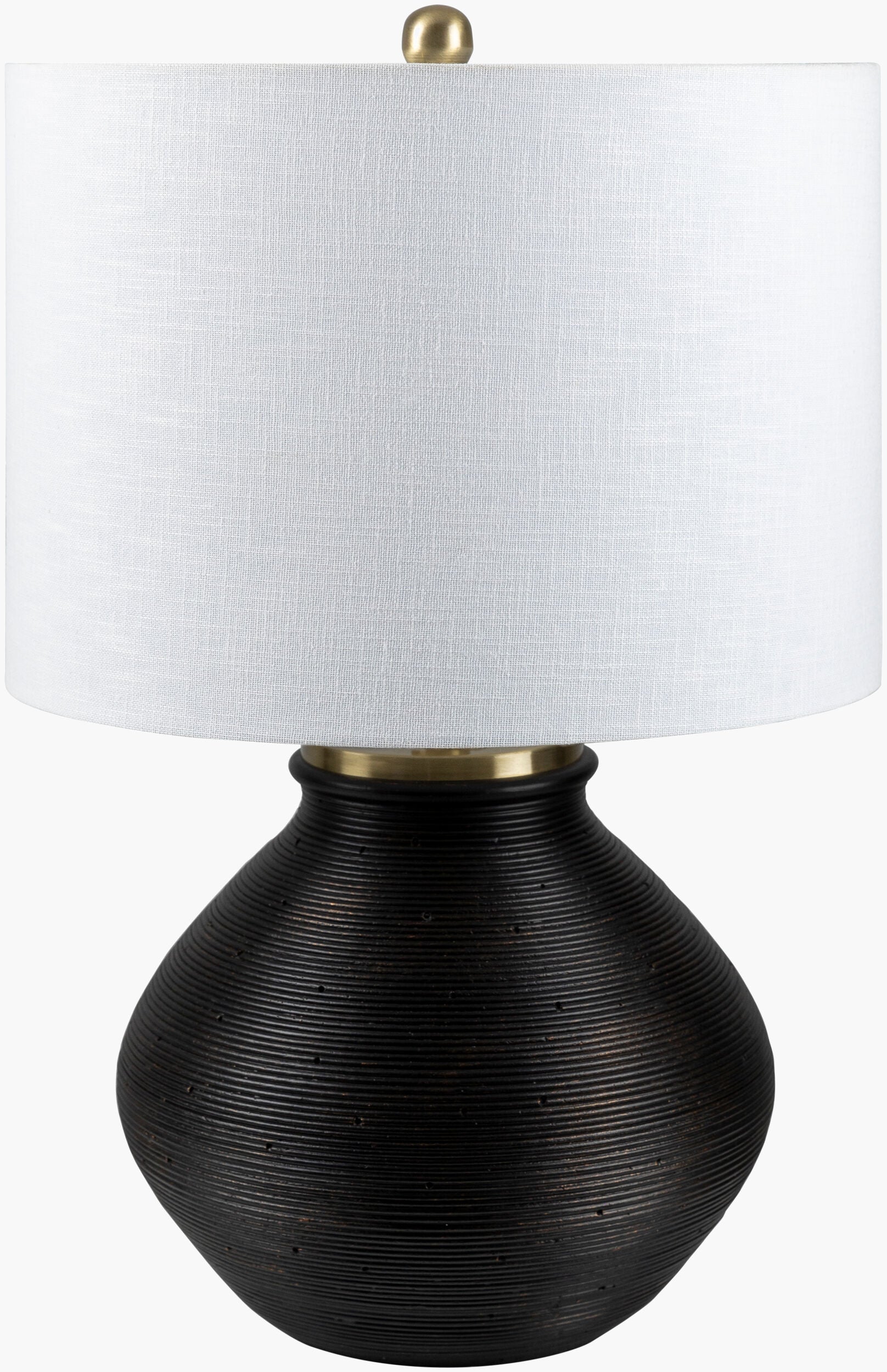 Brillo Accent Table Lamp — Brown