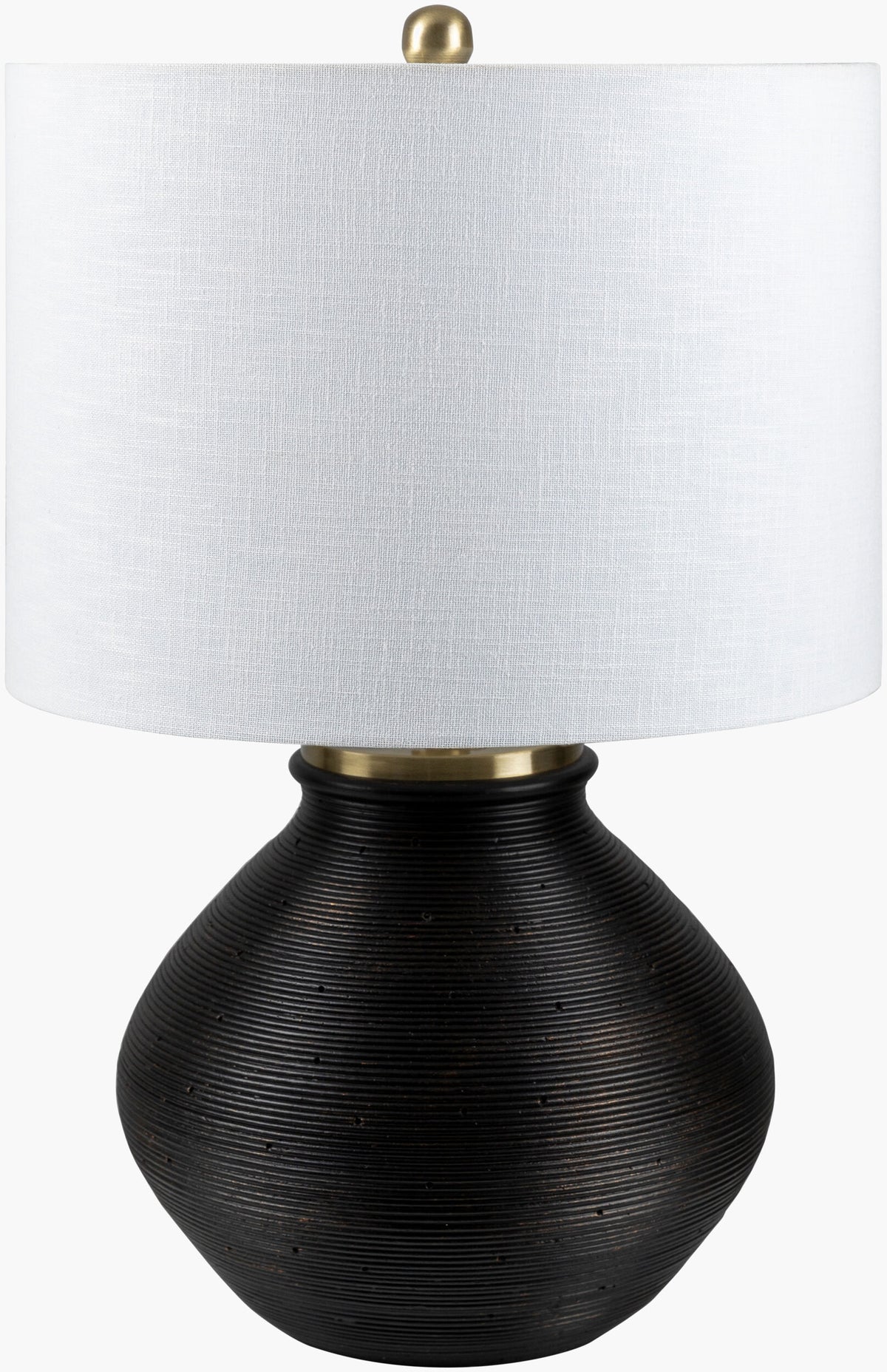 Brillo Accent Table Lamp — Brown