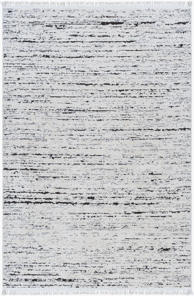 Berlin Machine Woven Rug — Dark Brown/Ivory