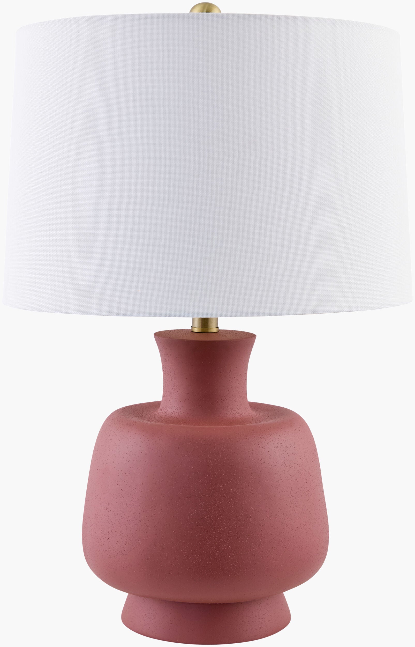 Belton Accent Table Lamp — Brick