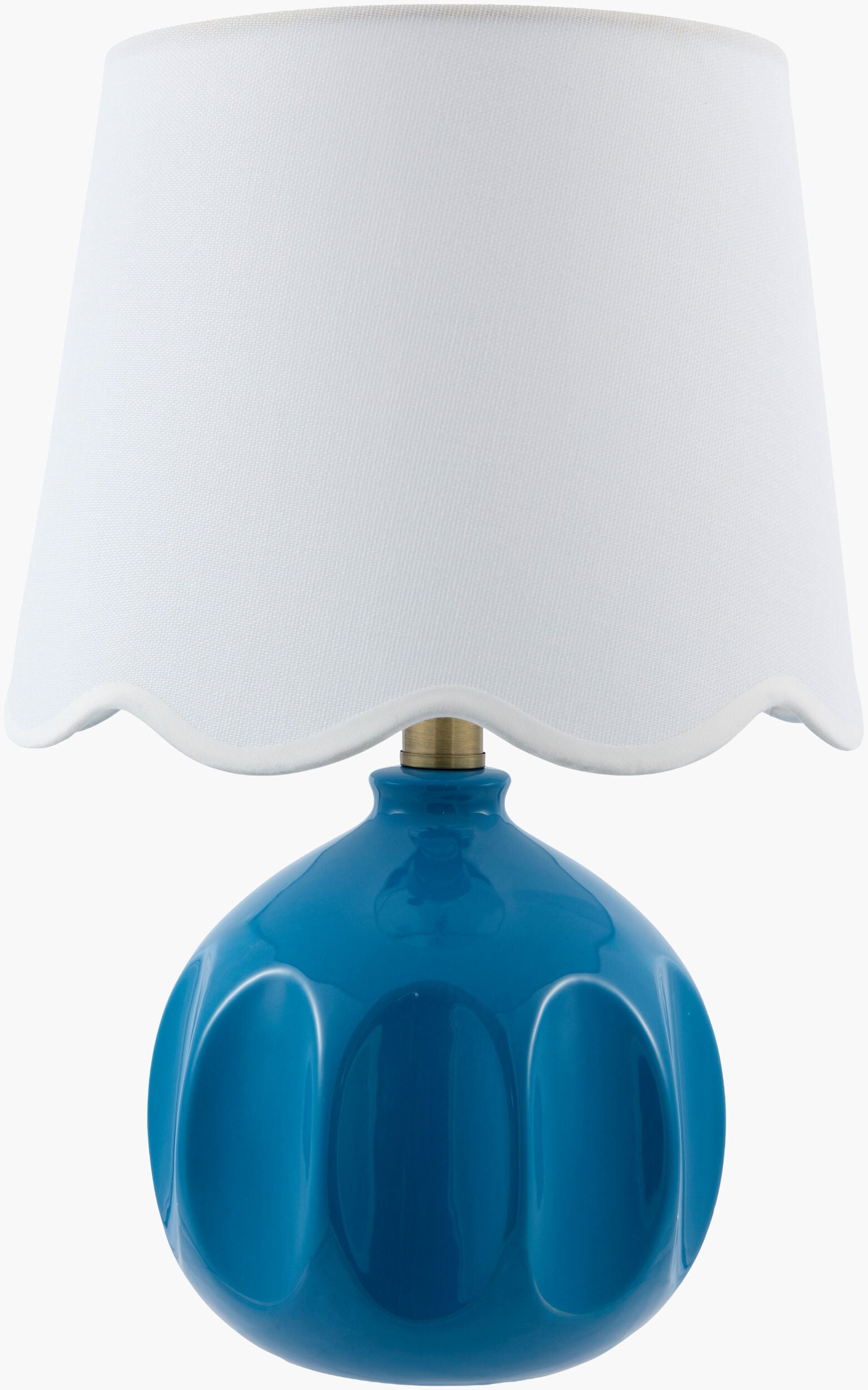 Bellune Accent Table Lamp — Blue