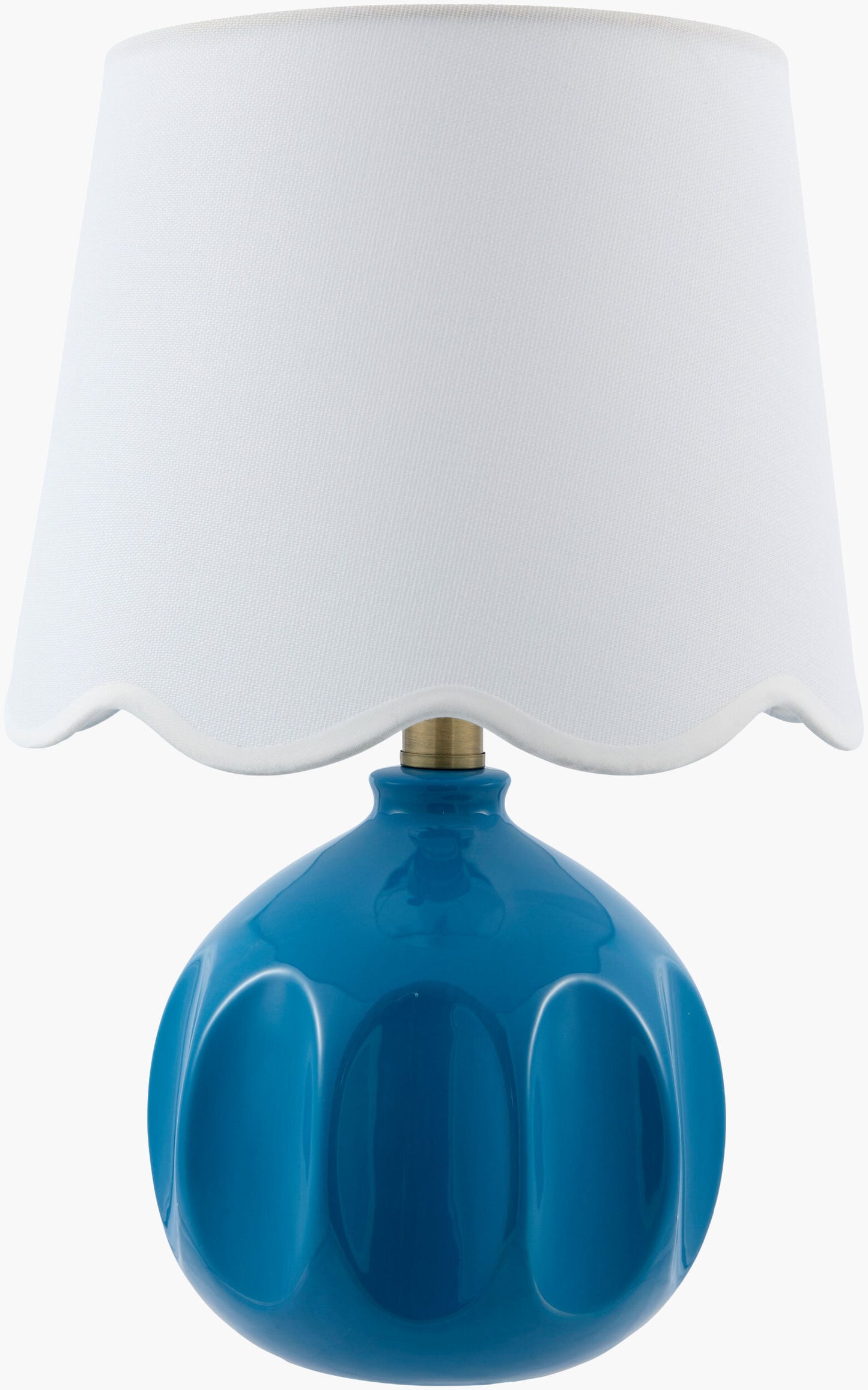 Bellune Accent Table Lamp — Blue