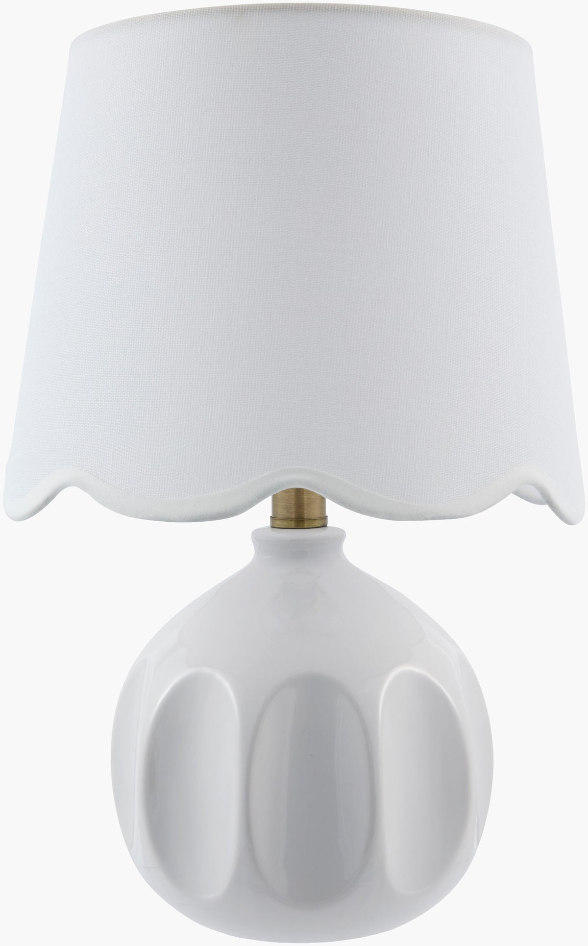 Bellune Accent Table Lamp — White