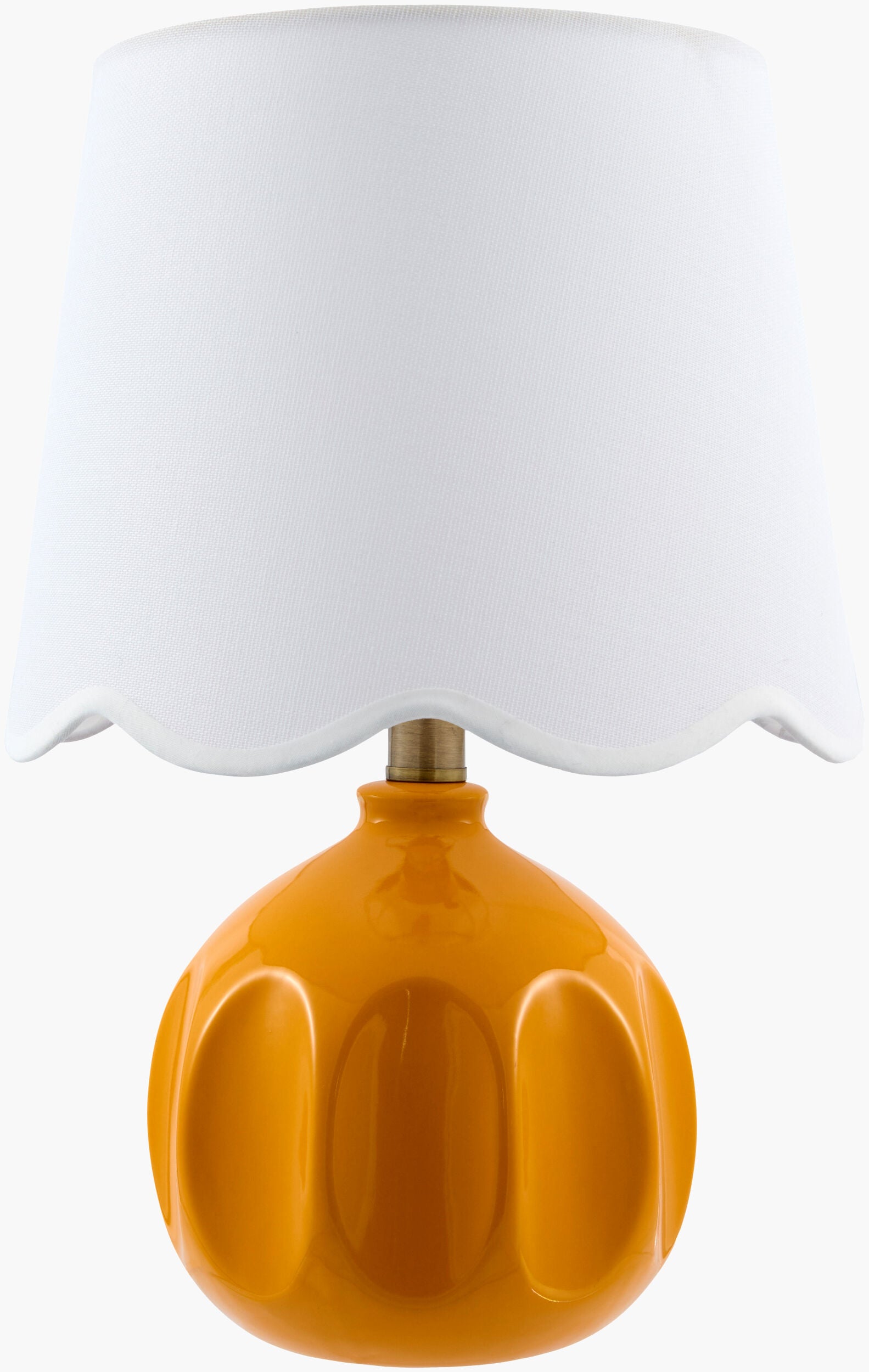 Bellune Accent Table Lamp — Orange