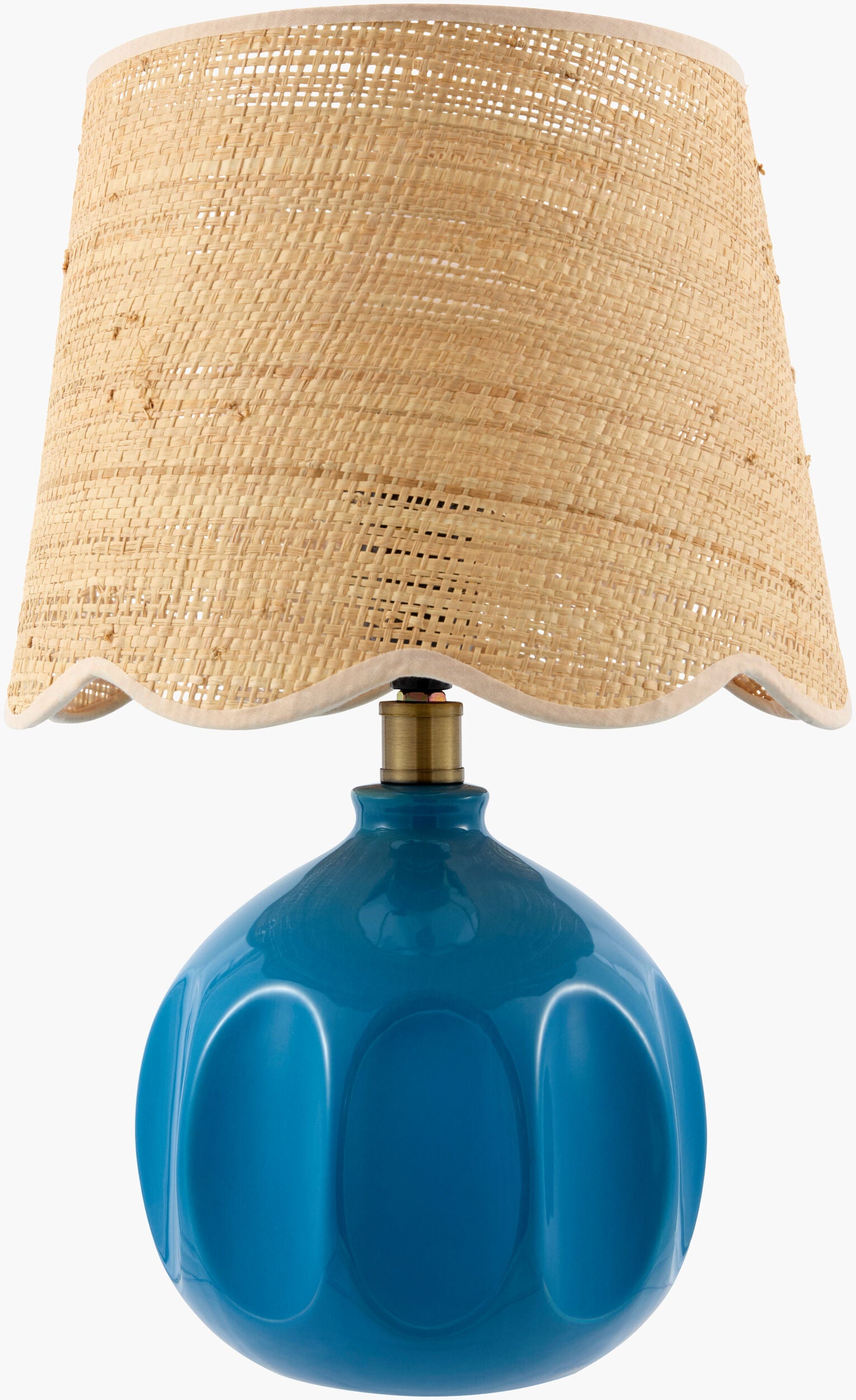 Bellune Accent Table Lamp — Blue