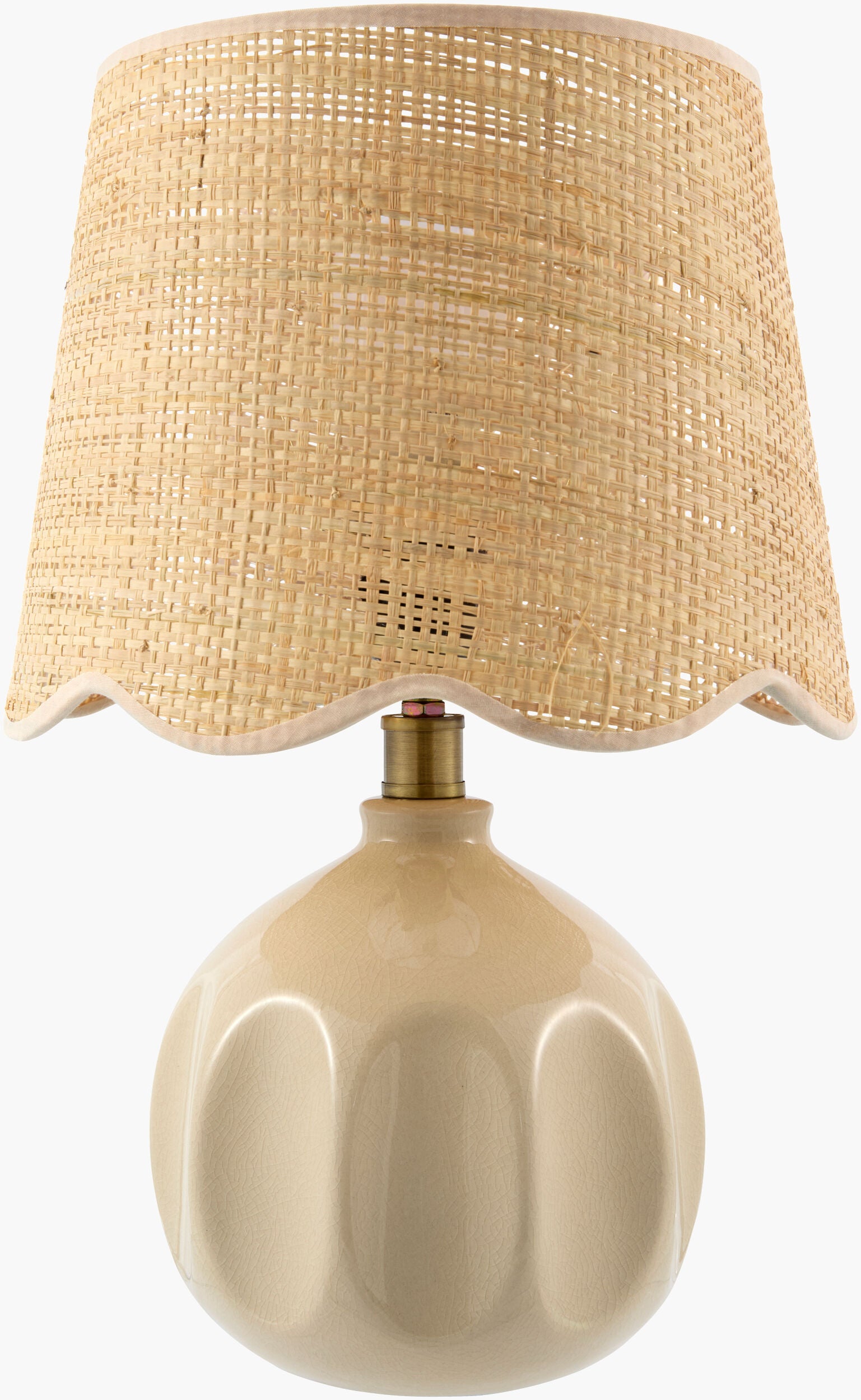 Bellune Accent Table Lamp — Cream
