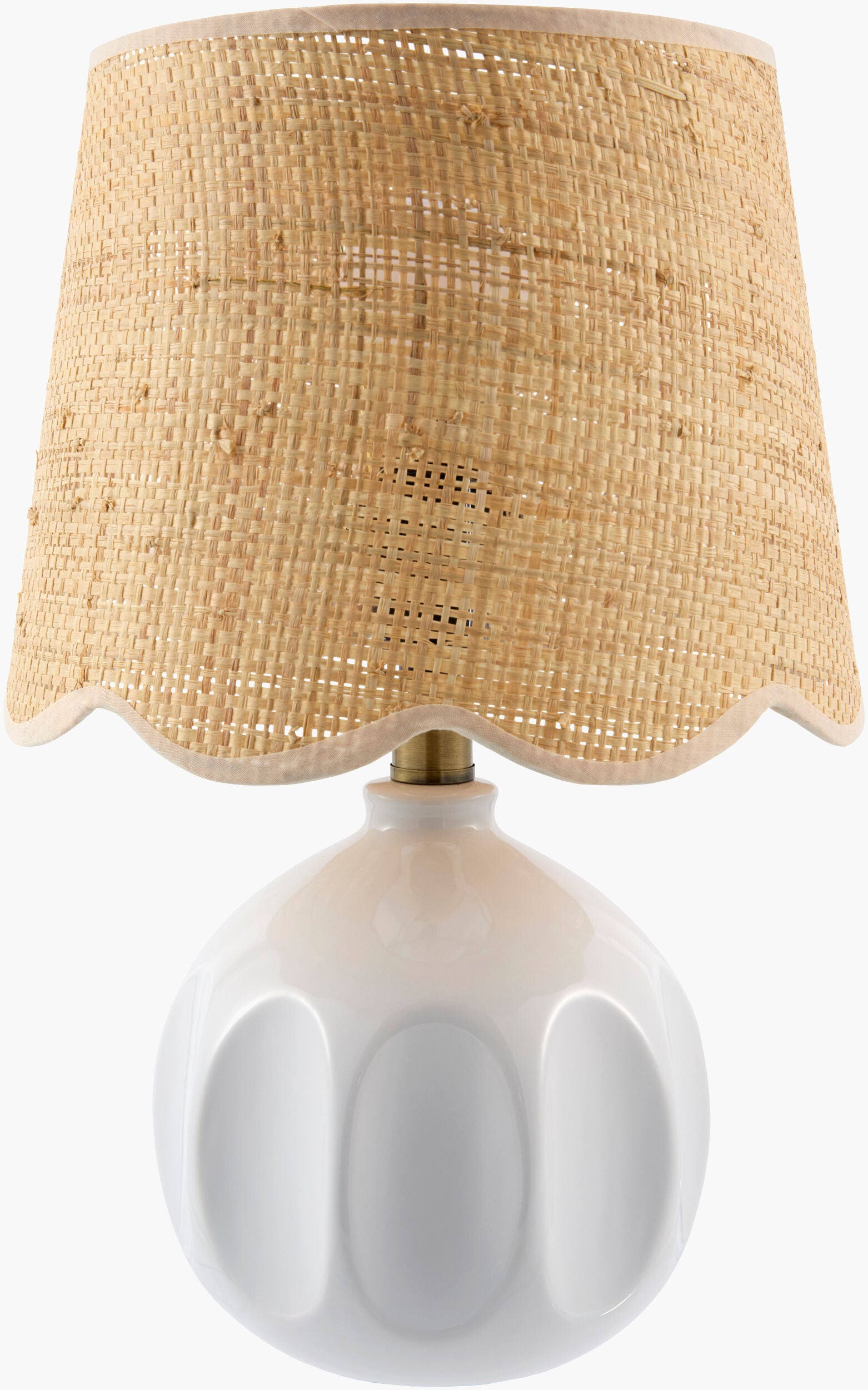 Bellune Accent Table Lamp — White
