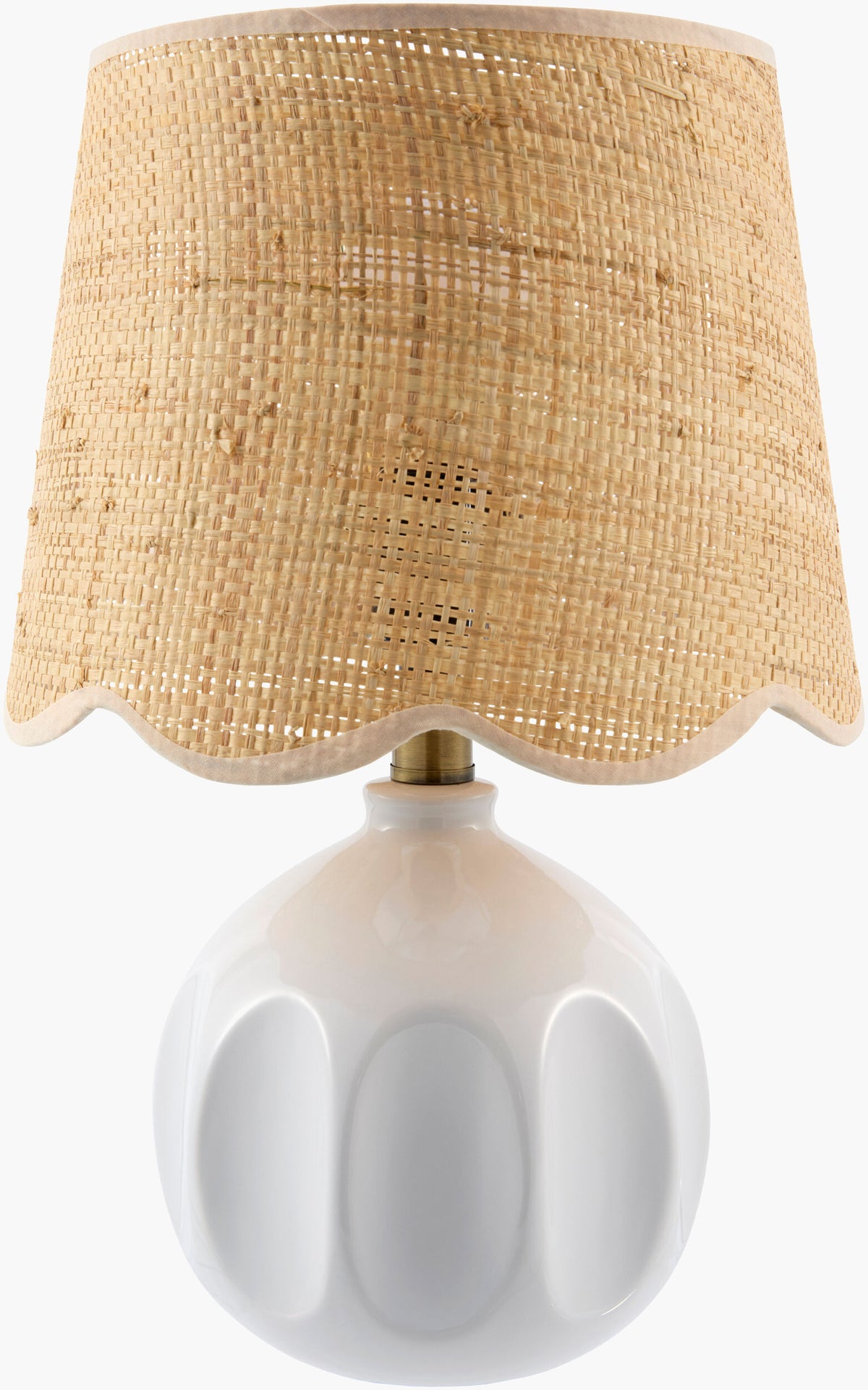 Bellune Accent Table Lamp — White