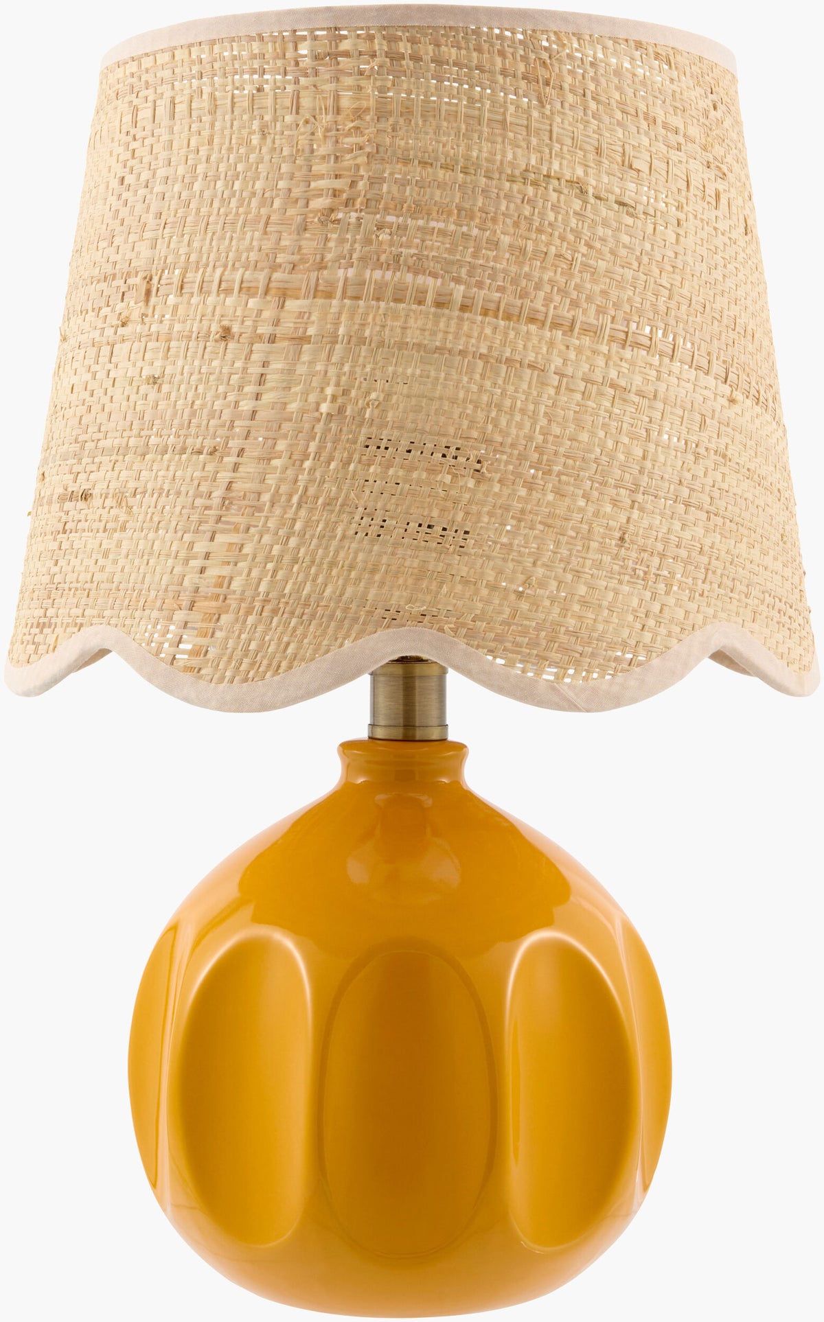 Bellune Accent Table Lamp — Orange
