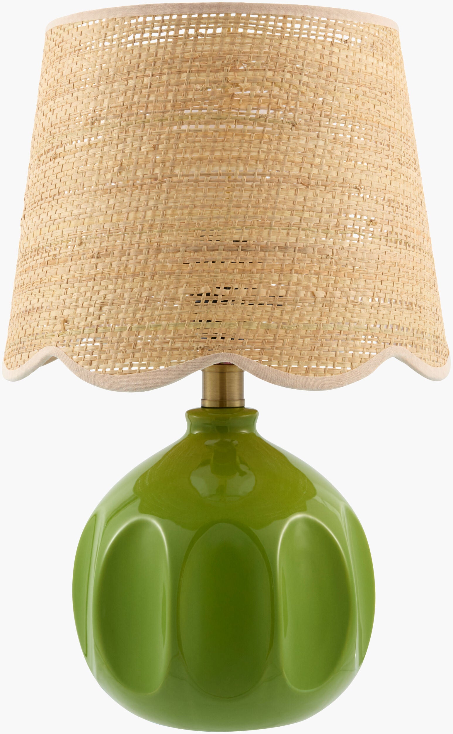 Bellune Accent Table Lamp — Green