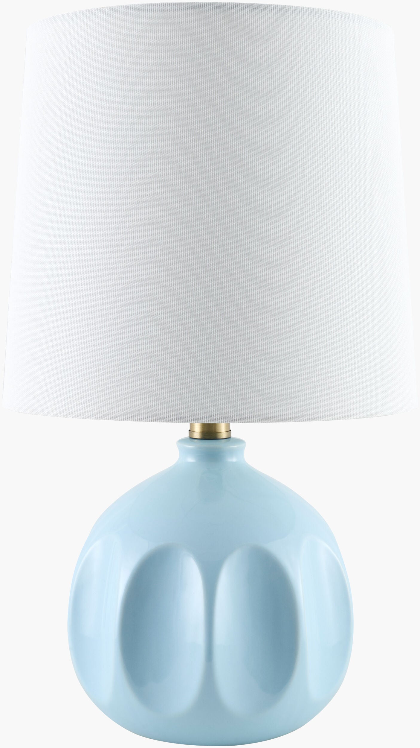Bellune Accent Table Lamp — Aqua