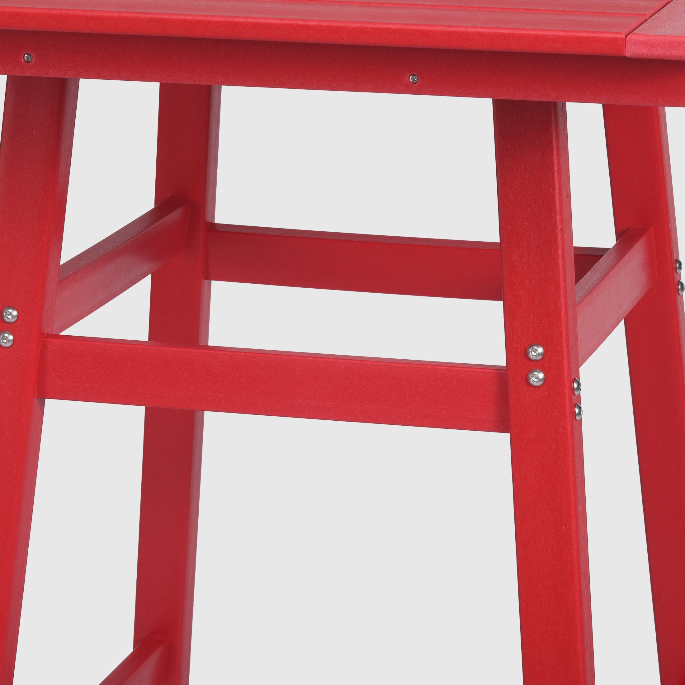 Stockholm All-Weather Outdoor 30" Square Bar Table (42" Height) Seahawk Designs Patio Bar Tables