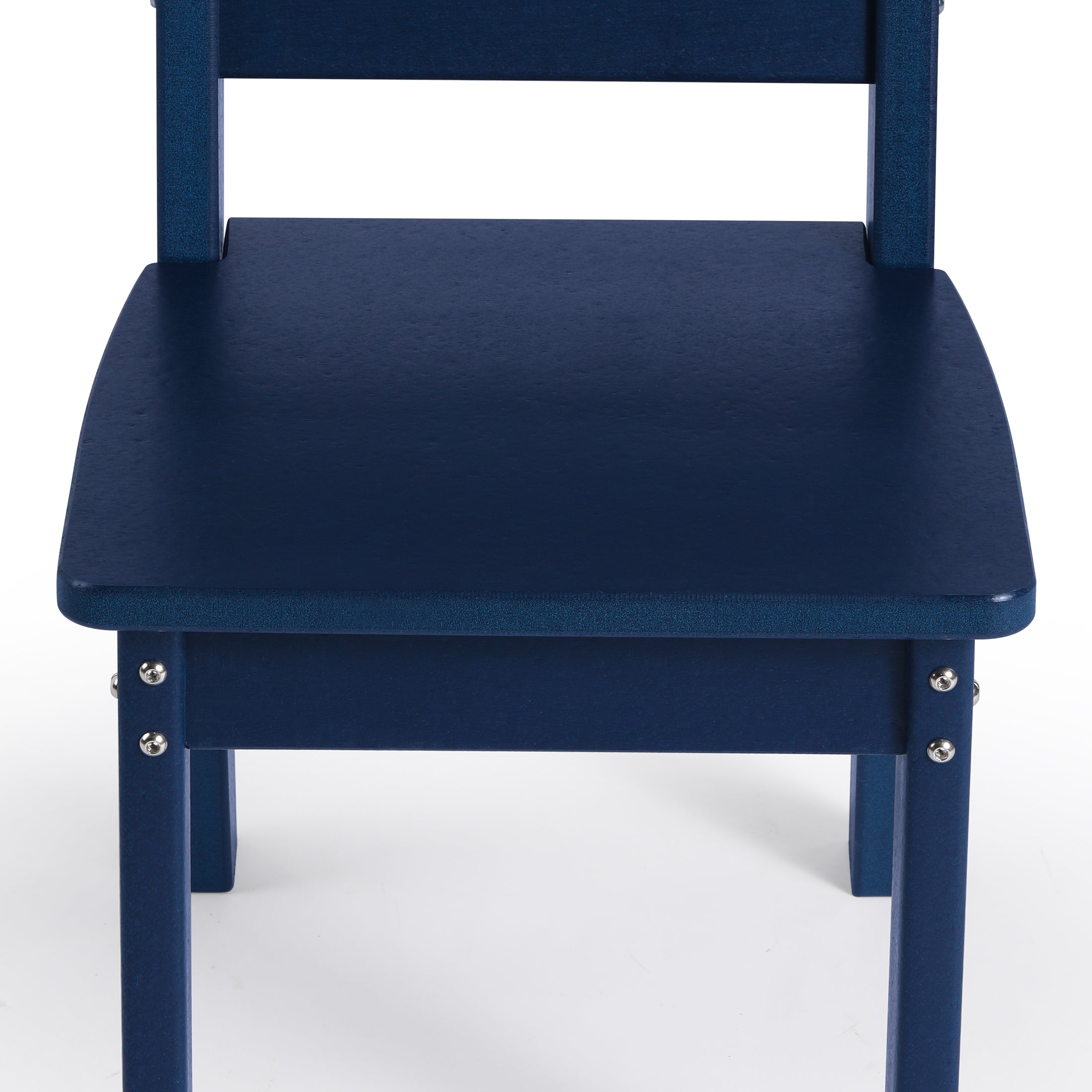 Tiny Terraces Kids' All-Weather Outdoor Dining Chair (Set of 2) Seahawk Designs Kids Patio Dining Chairs
