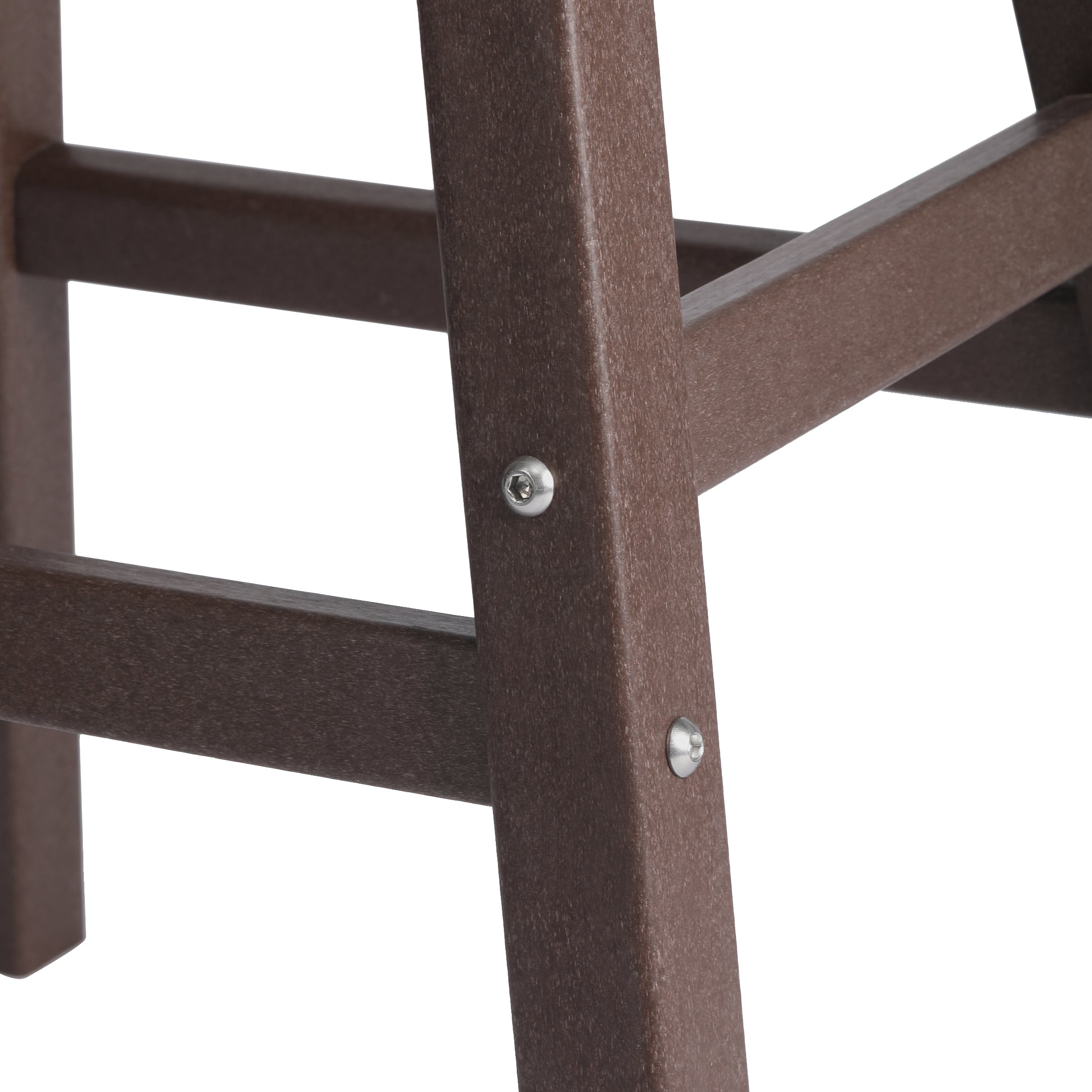 Stockholm All-Weather Outdoor Saddle Bar Stool (29" Height) Seahawk Designs Patio Bar & Counter Stools