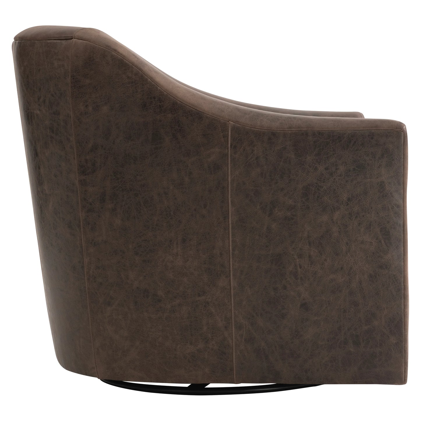 Brixton Leather Swivel Chair Bernhardt Living