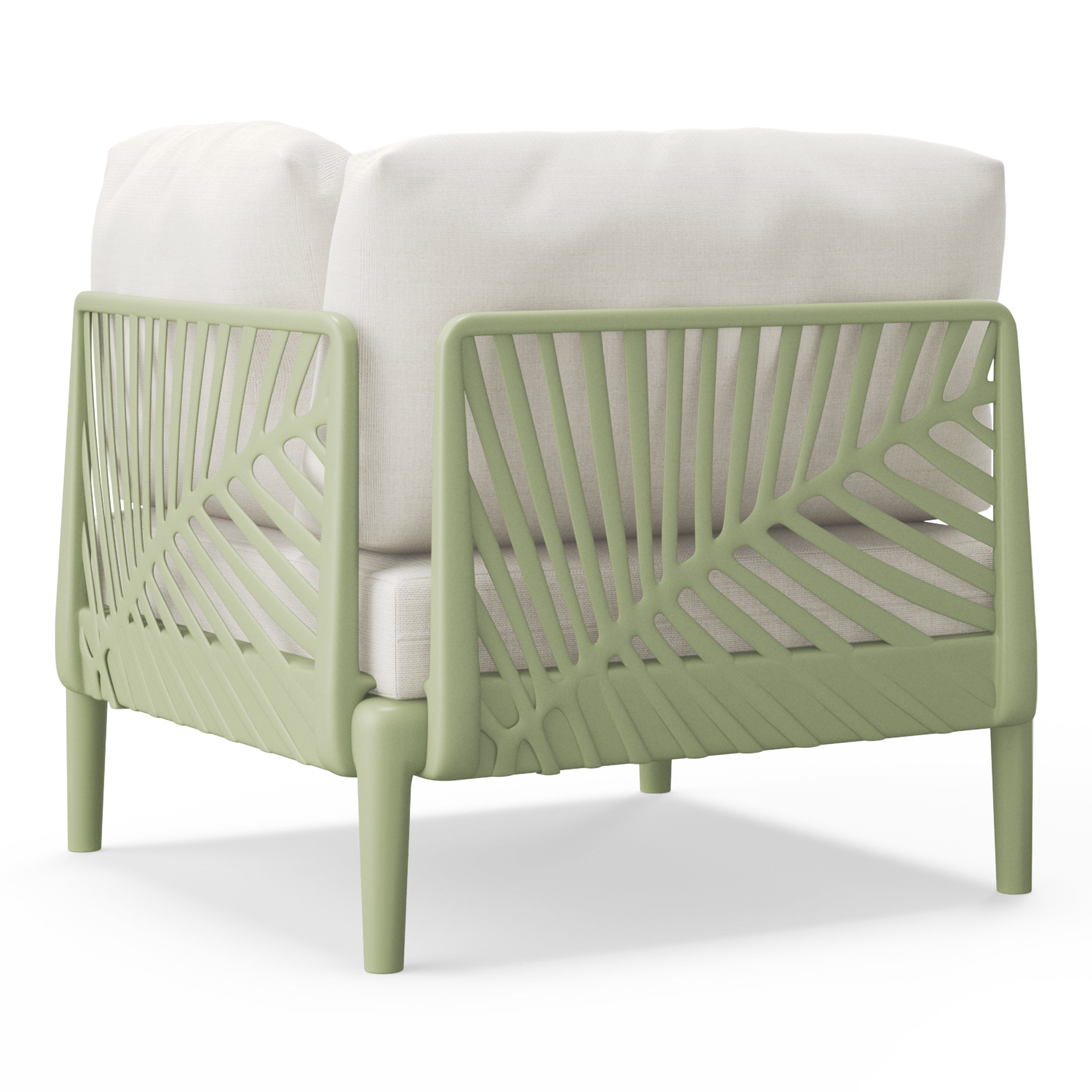 Polyform Deep Seating Corner Chair with Cushions Seahawk Designs Patio Chairs