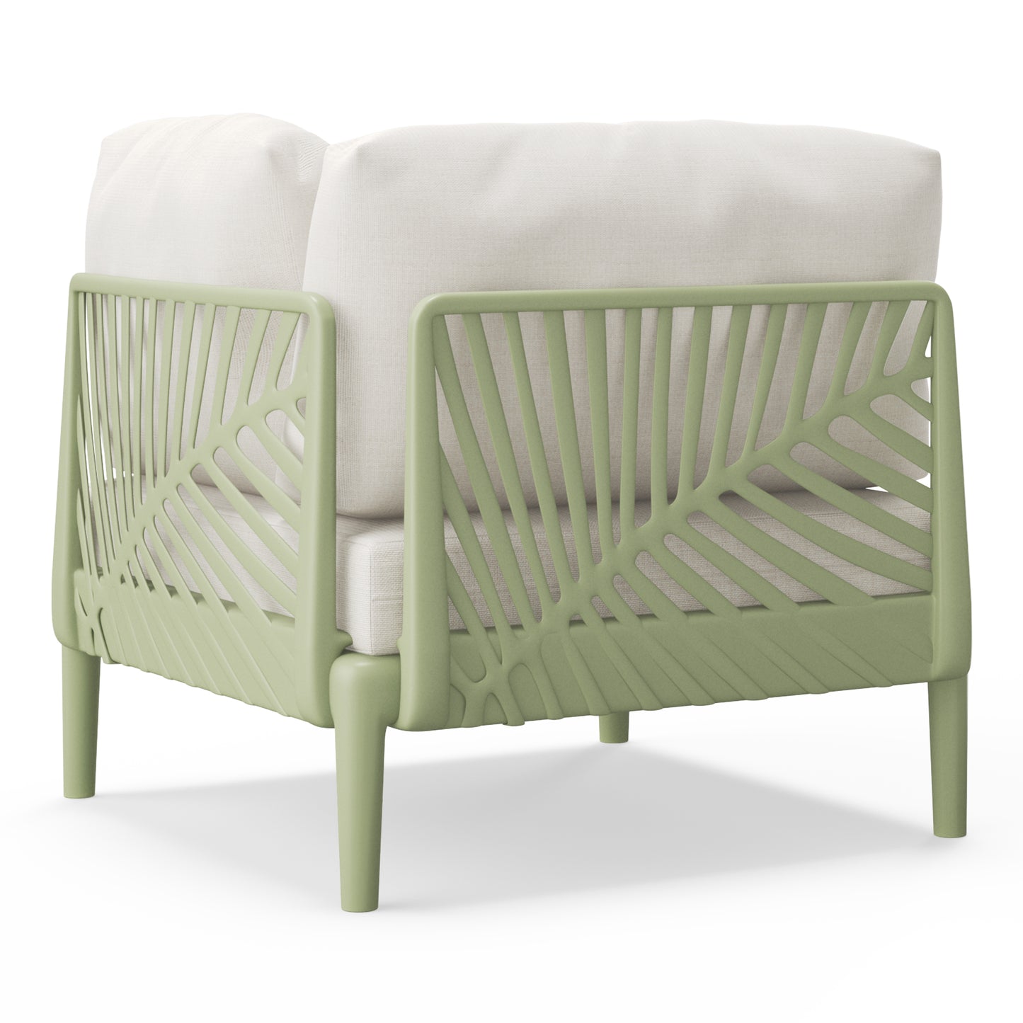 Polyform Deep Seating Corner Chair with Cushions Seahawk Designs Patio Chairs