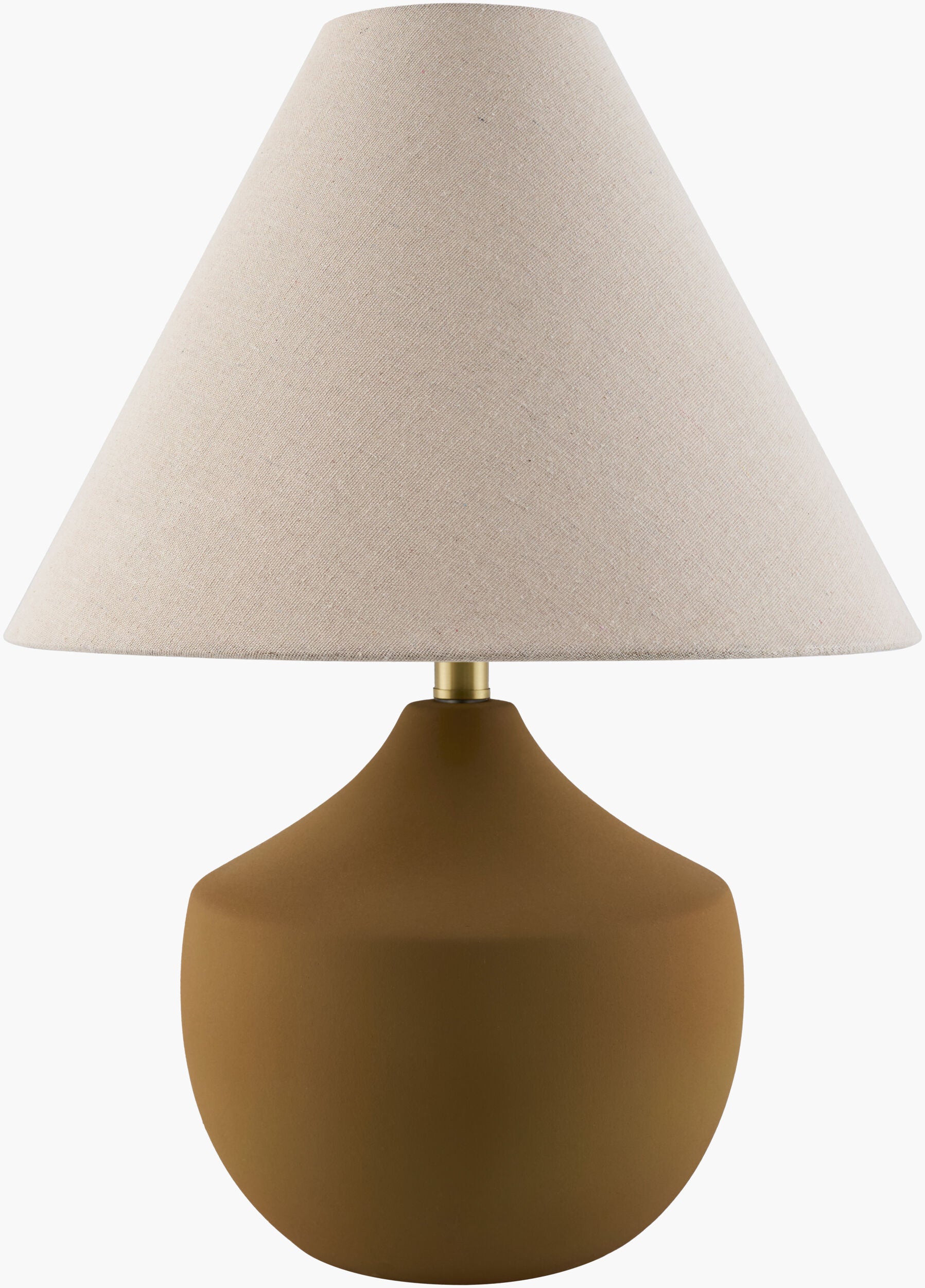 Benson Accent Table Lamp — Brown