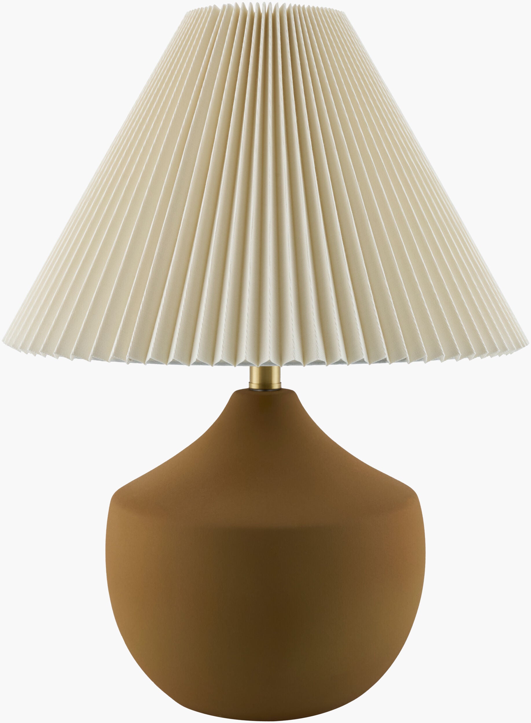 Benson Accent Table Lamp — Brown