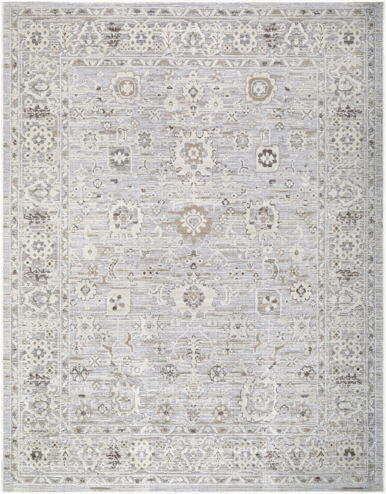 Carmela Machine Woven Rug — Beige/Dusty Sage