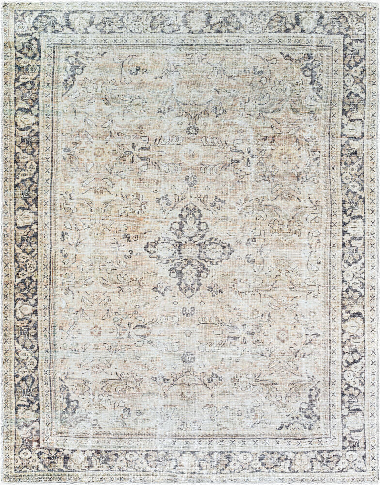 Darling Machine Woven Rug — Black/Brown