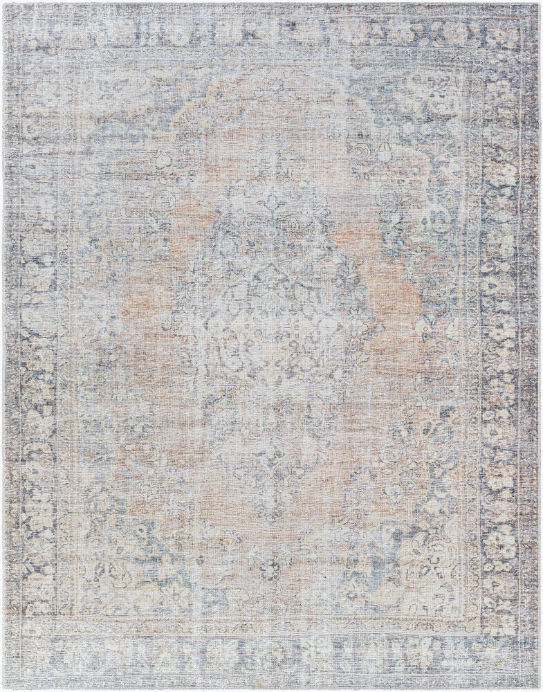 Darling Machine Woven Rug — Black/Camel
