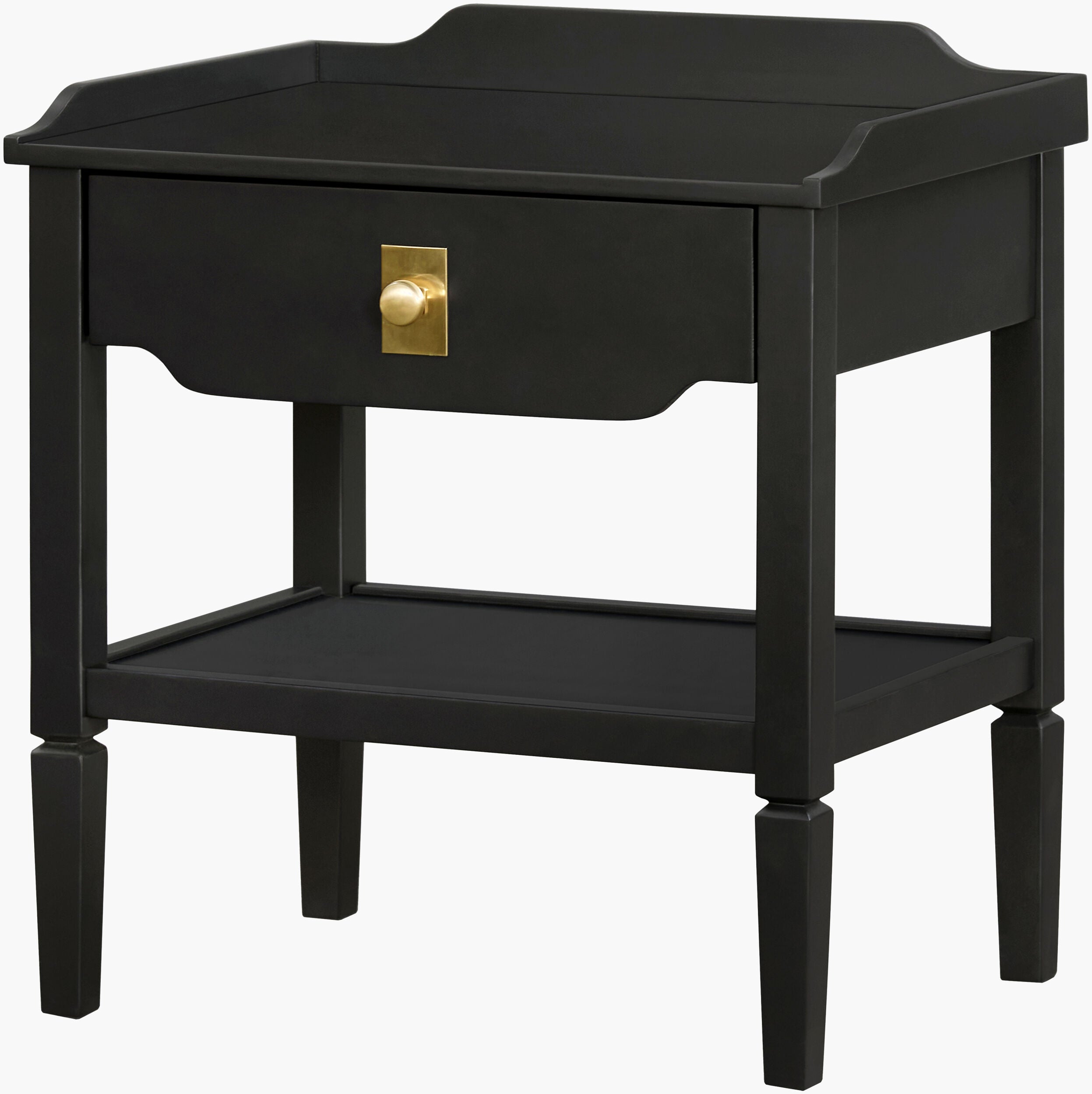 Doheny End Table — Black