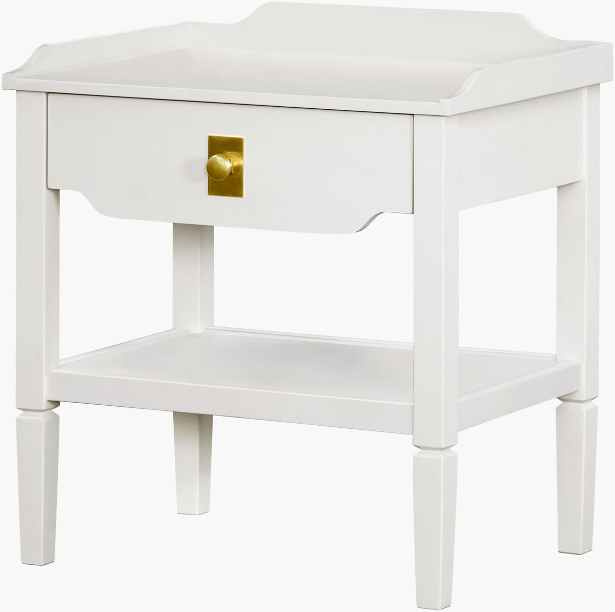 Doheny End Table — White