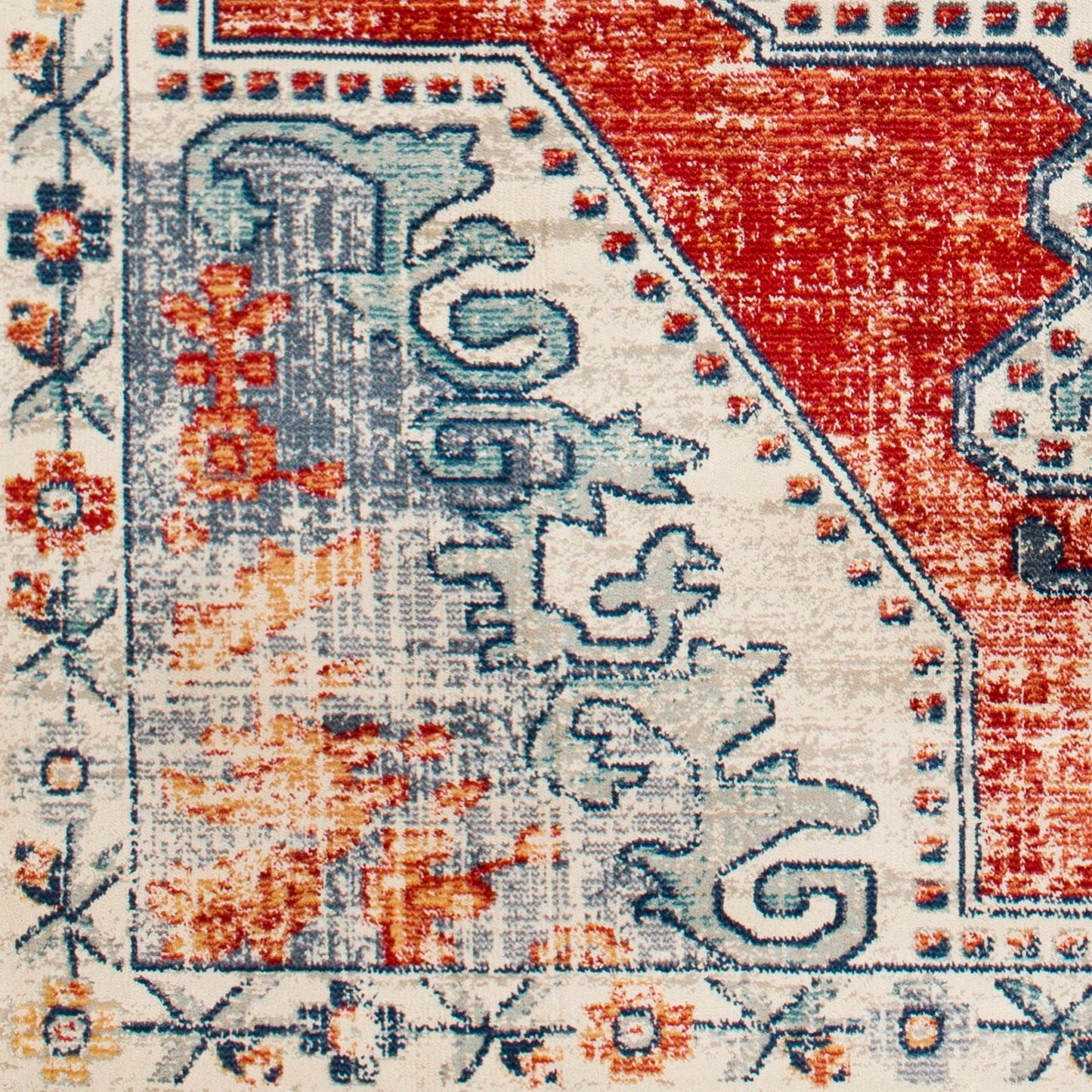 Bohemian Machine Woven Rug Livabliss Bohemian